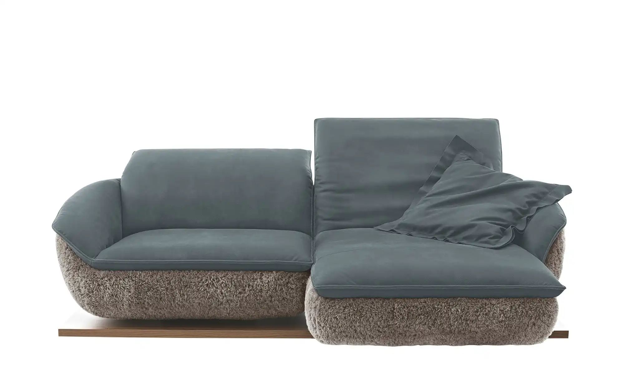 KOINOR Ecksofa  Mooove ¦ blau ¦ Maße (cm): B: 242 H: 99 T: 153 Polstermöbel günstig online kaufen