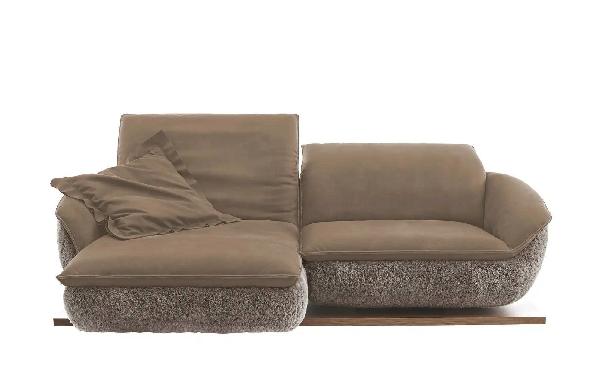 KOINOR Ecksofa  Mooove ¦ beige ¦ Maße (cm): B: 242 H: 99 T: 153 Polstermöbe günstig online kaufen