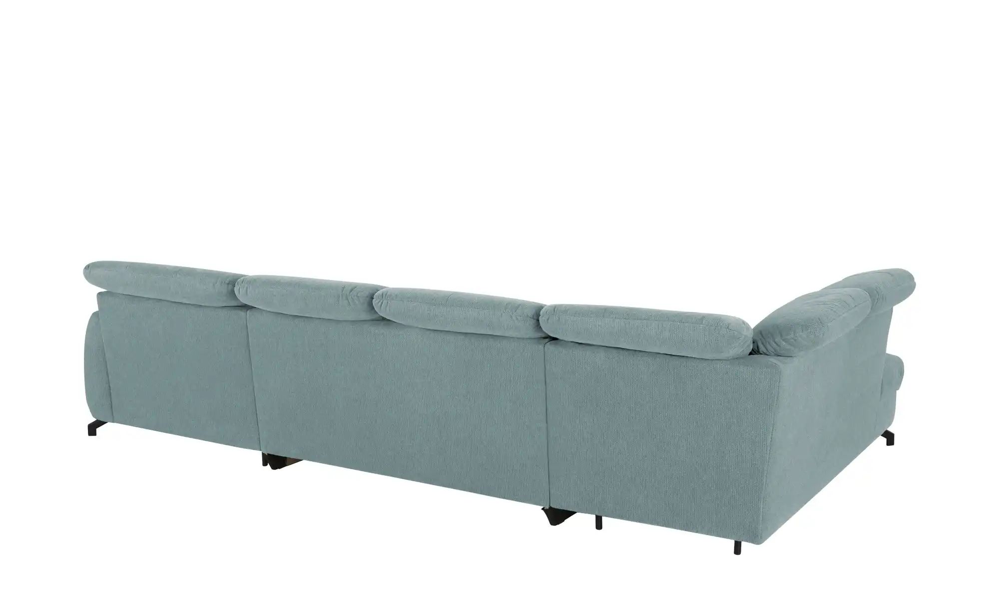 medium Wohnlandschaft  Leandro II ¦ blau ¦ Maße (cm): B: 355 H: 101 T: 208 günstig online kaufen