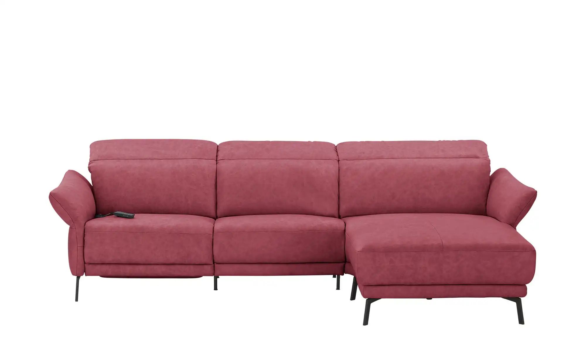 Wohnwert Ecksofa Leder Bellana ¦ rot ¦ Maße (cm): B: 291 H: 101 T: 176 Pols günstig online kaufen