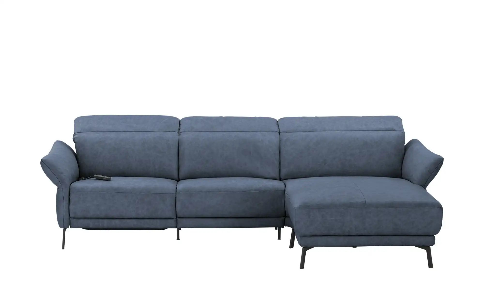 Wohnwert Ecksofa Leder Bellana ¦ blau ¦ Maße (cm): B: 291 H: 101 T: 176 Pol günstig online kaufen