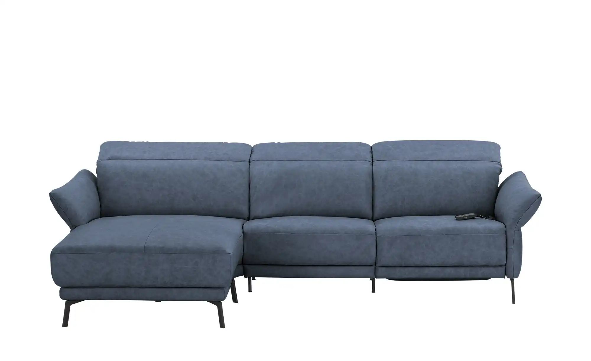 Wohnwert Ecksofa Leder Bellana ¦ blau ¦ Maße (cm): B: 291 H: 101 T: 176 Pol günstig online kaufen