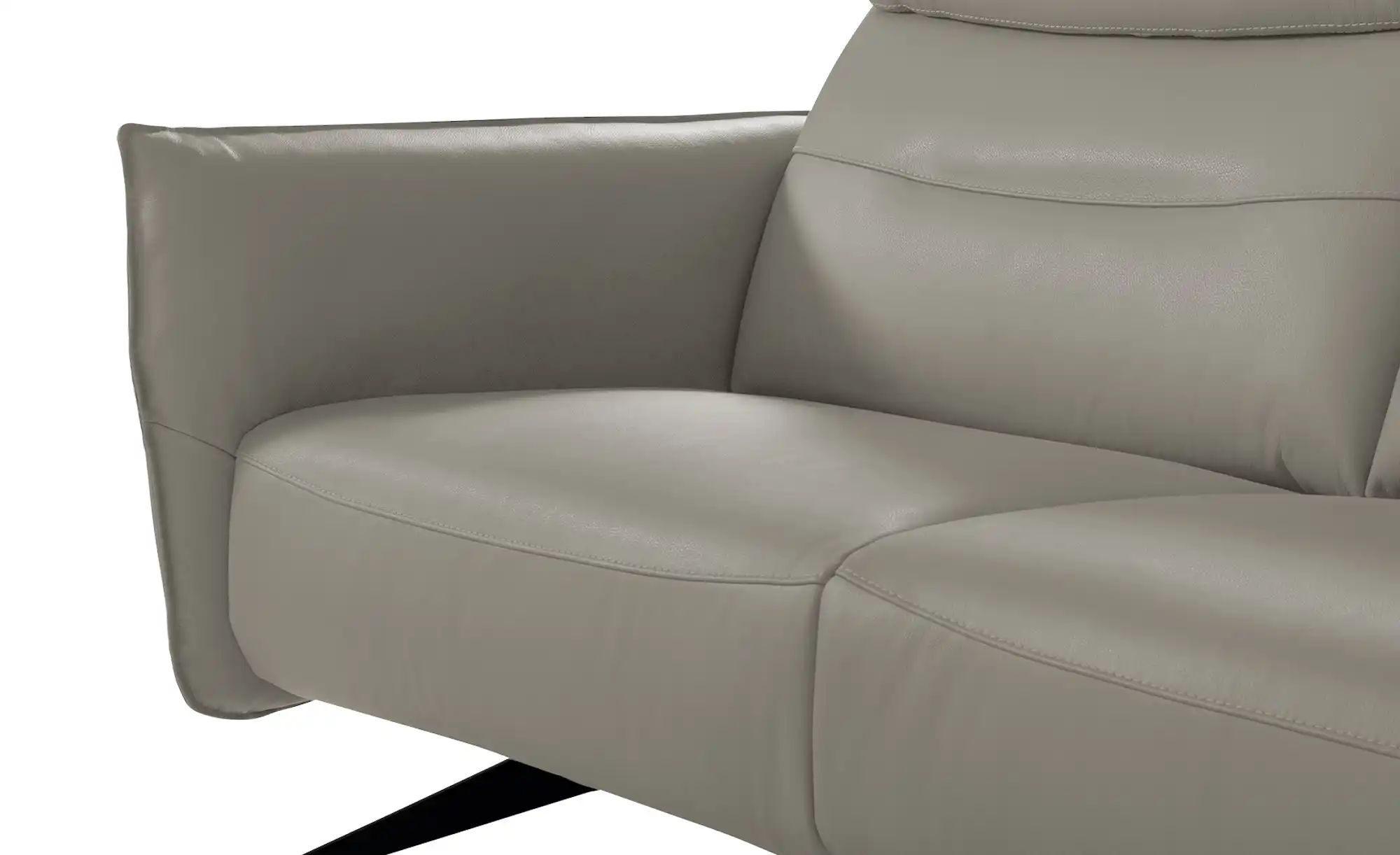 Thumbnail - uno Einzelsofa  Lazio ¦ grau ¦ Maße (cm): B: 192 H: 102 T: 95.0 Polstermöbel > Sofas > 3-Sitzer - Höffner