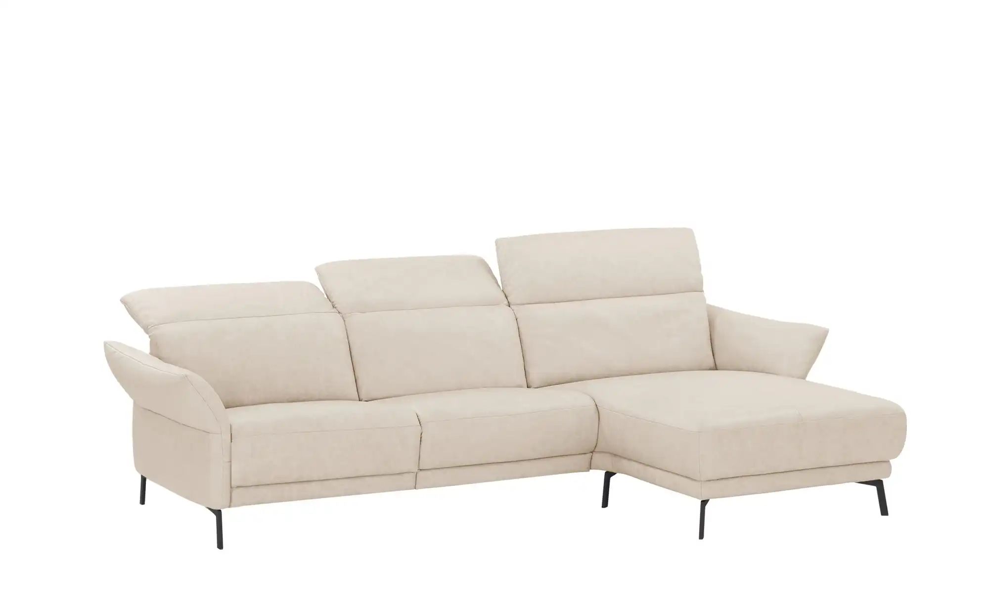 Wohnwert Ecksofa Leder Bellana ¦ beige ¦ Maße (cm): B: 285 H: 101 T: 161 Po günstig online kaufen