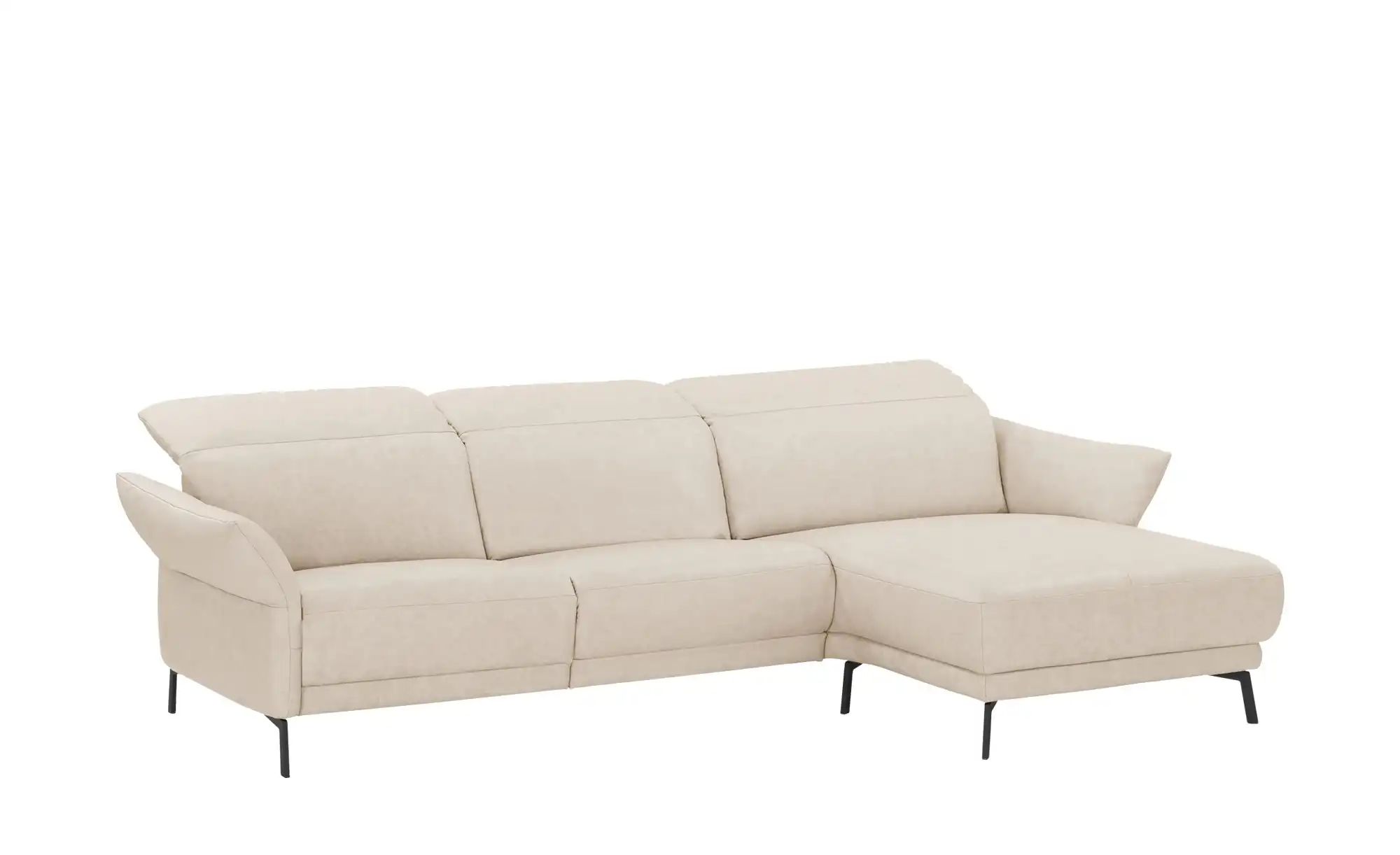 Wohnwert Ecksofa Leder Bellana ¦ beige ¦ Maße (cm): B: 285 H: 101 T: 161.0 günstig online kaufen
