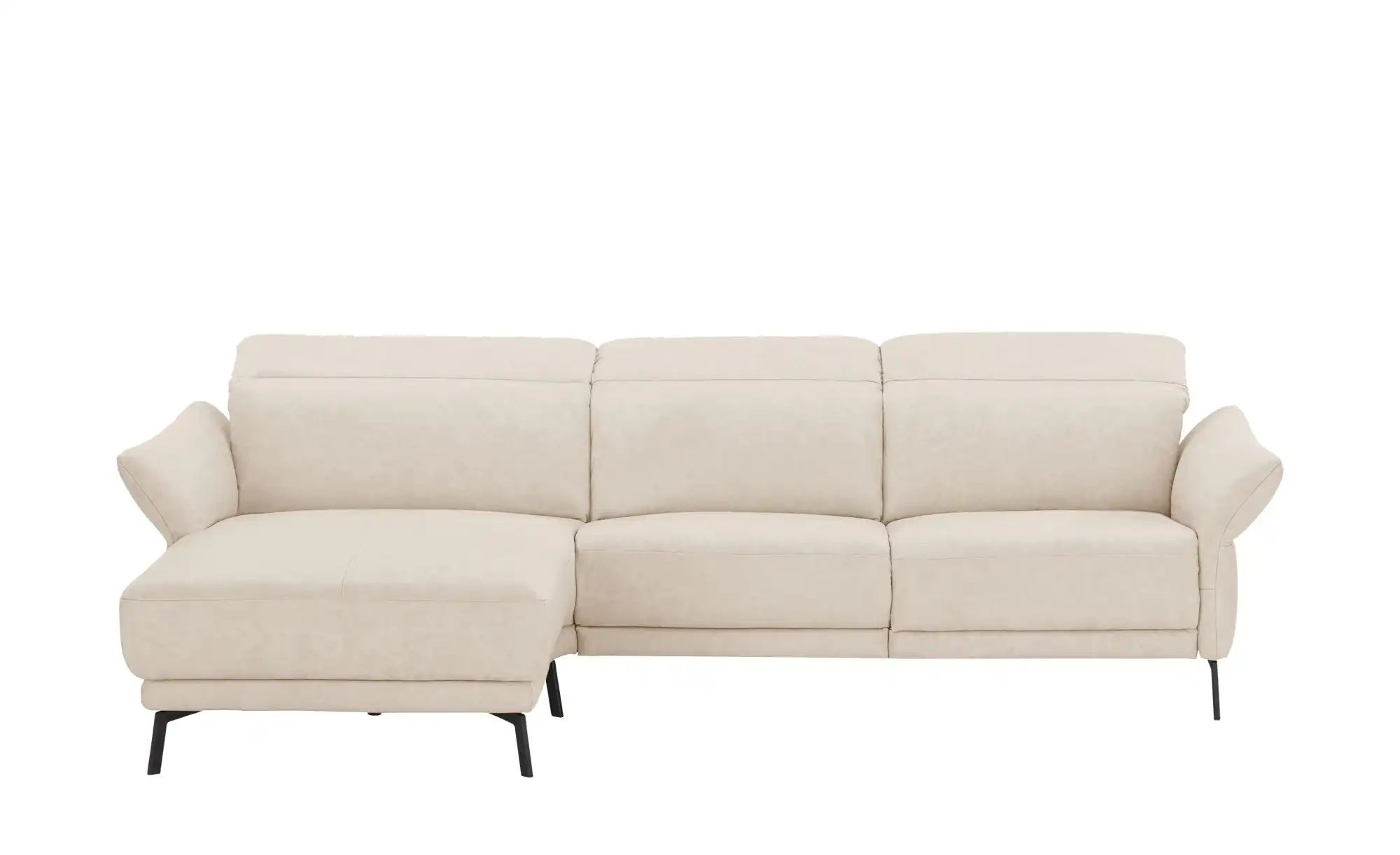 Wohnwert Ecksofa Leder Bellana ¦ beige ¦ Maße (cm): B: 285 H: 101 T: 161 Po günstig online kaufen