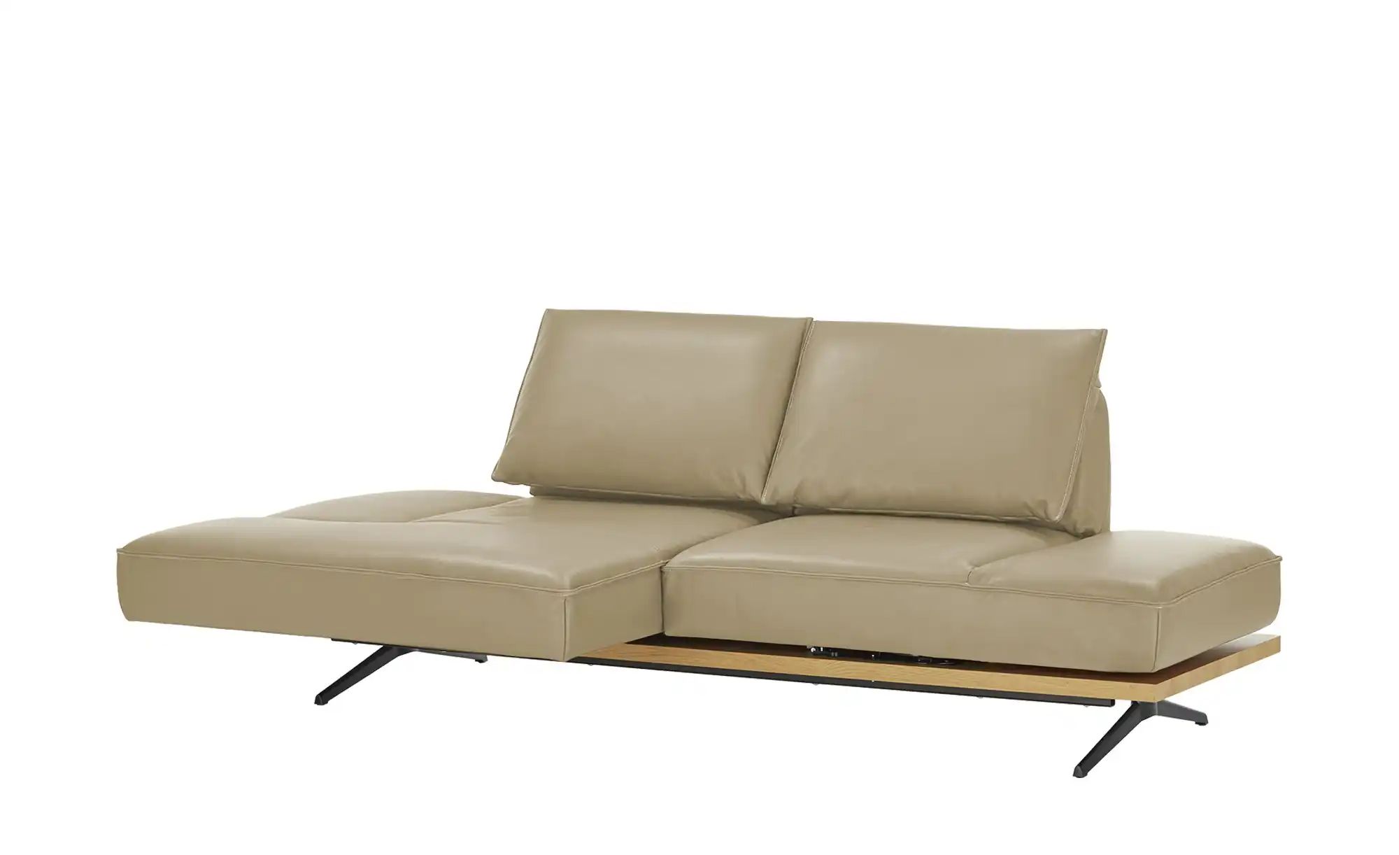 KOINOR Ecksofa Echtleder Phoenix ¦ beige ¦ Maße (cm): B: 240 H: 116 T: 132 günstig online kaufen