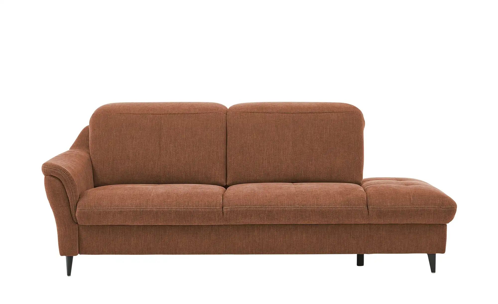 meinSofa Recamiere  Ellen ¦ orange ¦ Maße (cm): B: 319 H: 103 T: 102 Polste günstig online kaufen