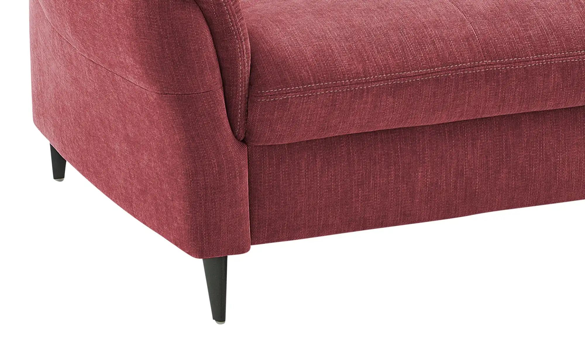 Thumbnail - meinSofa Recamiere  Ellen ¦ rot ¦ Maße (cm): B: 319 H: 103 T: 102.0 Polstermöbel > Ottomanen & Recamiere - Höffner