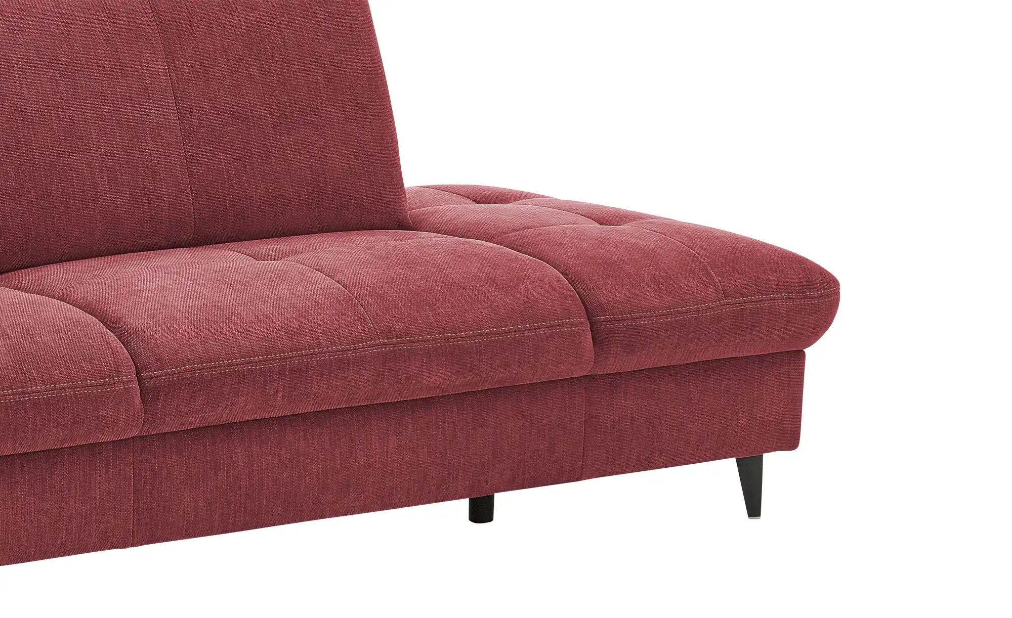 Thumbnail - meinSofa Recamiere  Ellen ¦ rot ¦ Maße (cm): B: 319 H: 103 T: 102.0 Polstermöbel > Ottomanen & Recamiere - Höffner