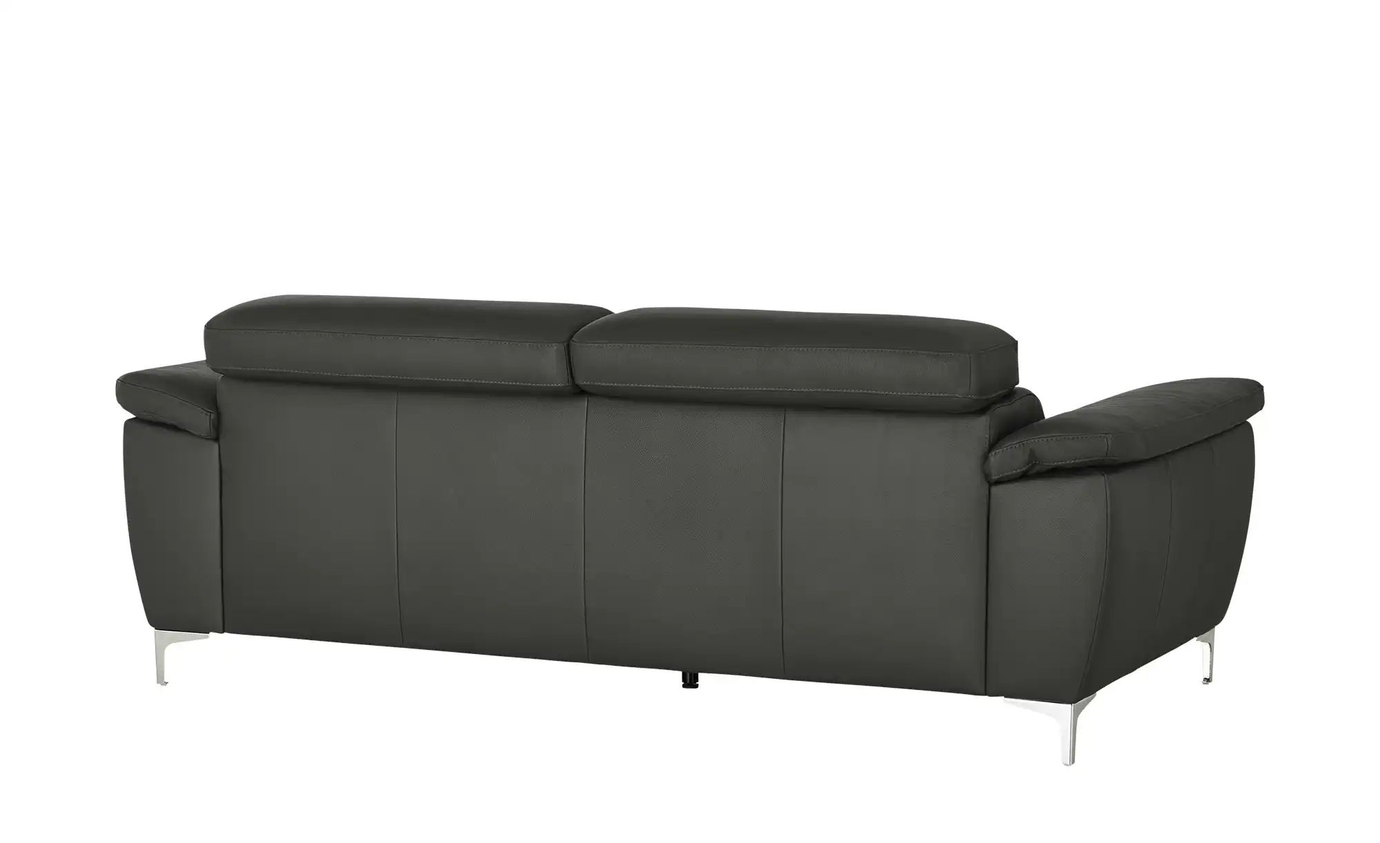 Thumbnail - Max Schelling Einzelsofa aus Echtleder Vita ¦ grau ¦ Maße (cm): B: 196 H: 93 T: 102.0 Polstermöbel > Sofas > 2-Sitzer - ...