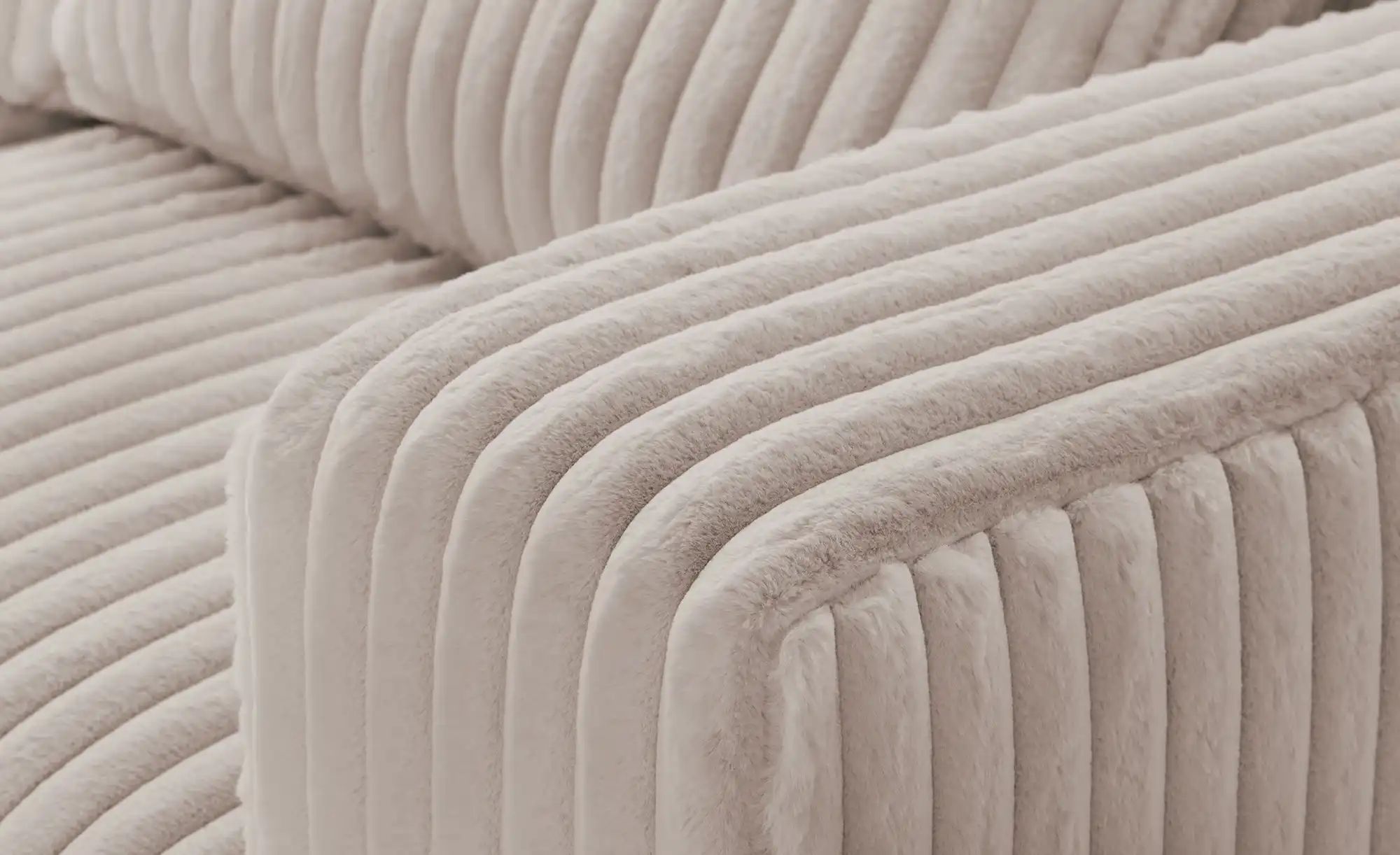 Thumbnail - switch Ecksofa in modernem Breitcord Torrino ¦ beige ¦ Maße (cm): B: 372 H: 95 T: 173.0 Polstermöbel > Sofas > Ecksofas ...