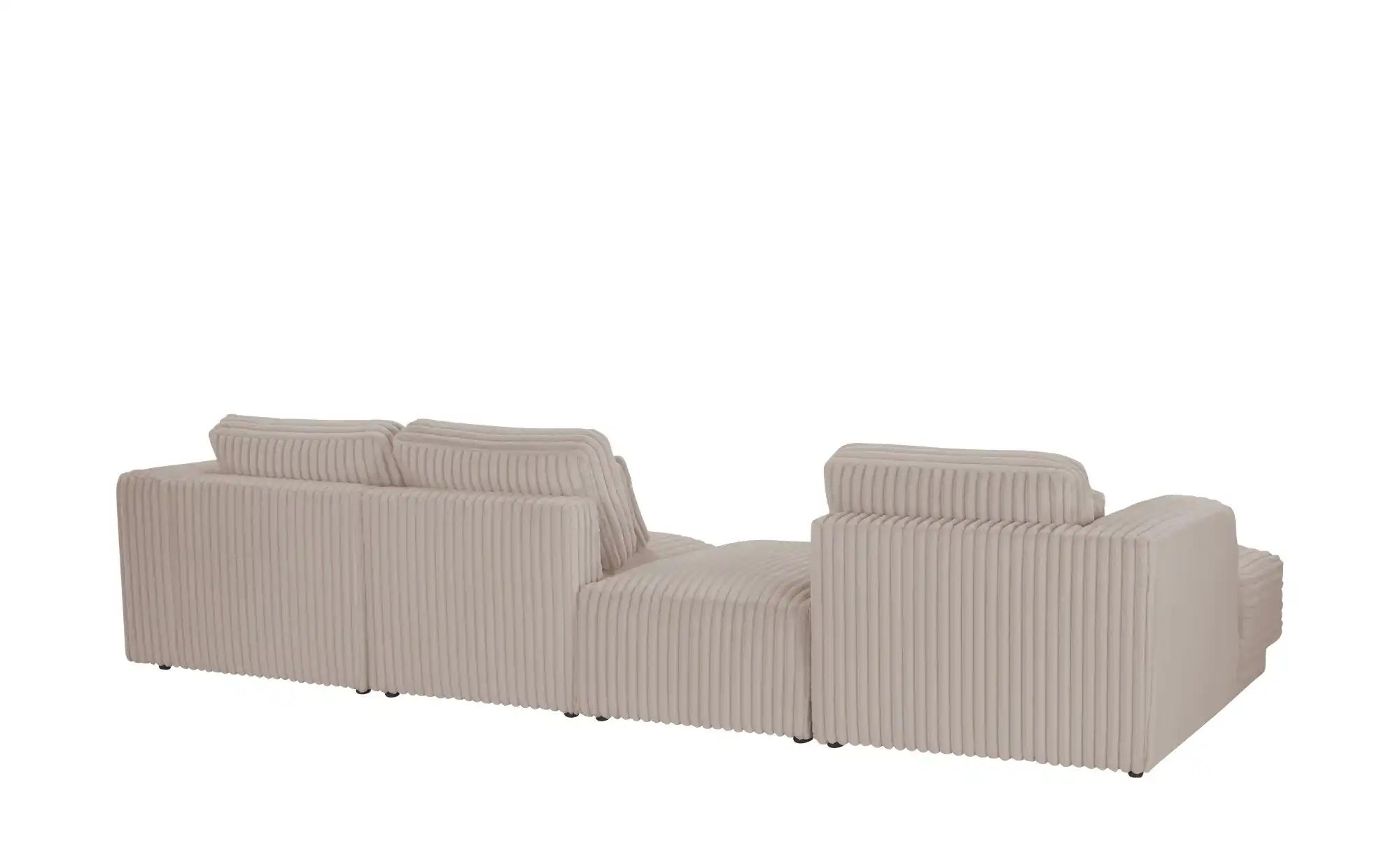 Thumbnail - switch Ecksofa in modernem Breitcord Torrino ¦ beige ¦ Maße (cm): B: 372 H: 95 T: 173.0 Polstermöbel > Sofas > Ecksofas ...