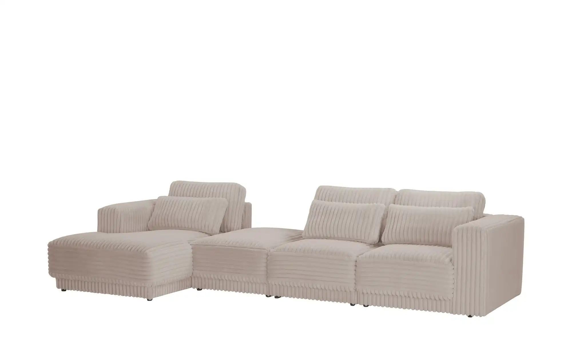 Thumbnail - switch Ecksofa in modernem Breitcord Torrino ¦ beige ¦ Maße (cm): B: 372 H: 95 T: 173.0 Polstermöbel > Sofas > Ecksofas ...