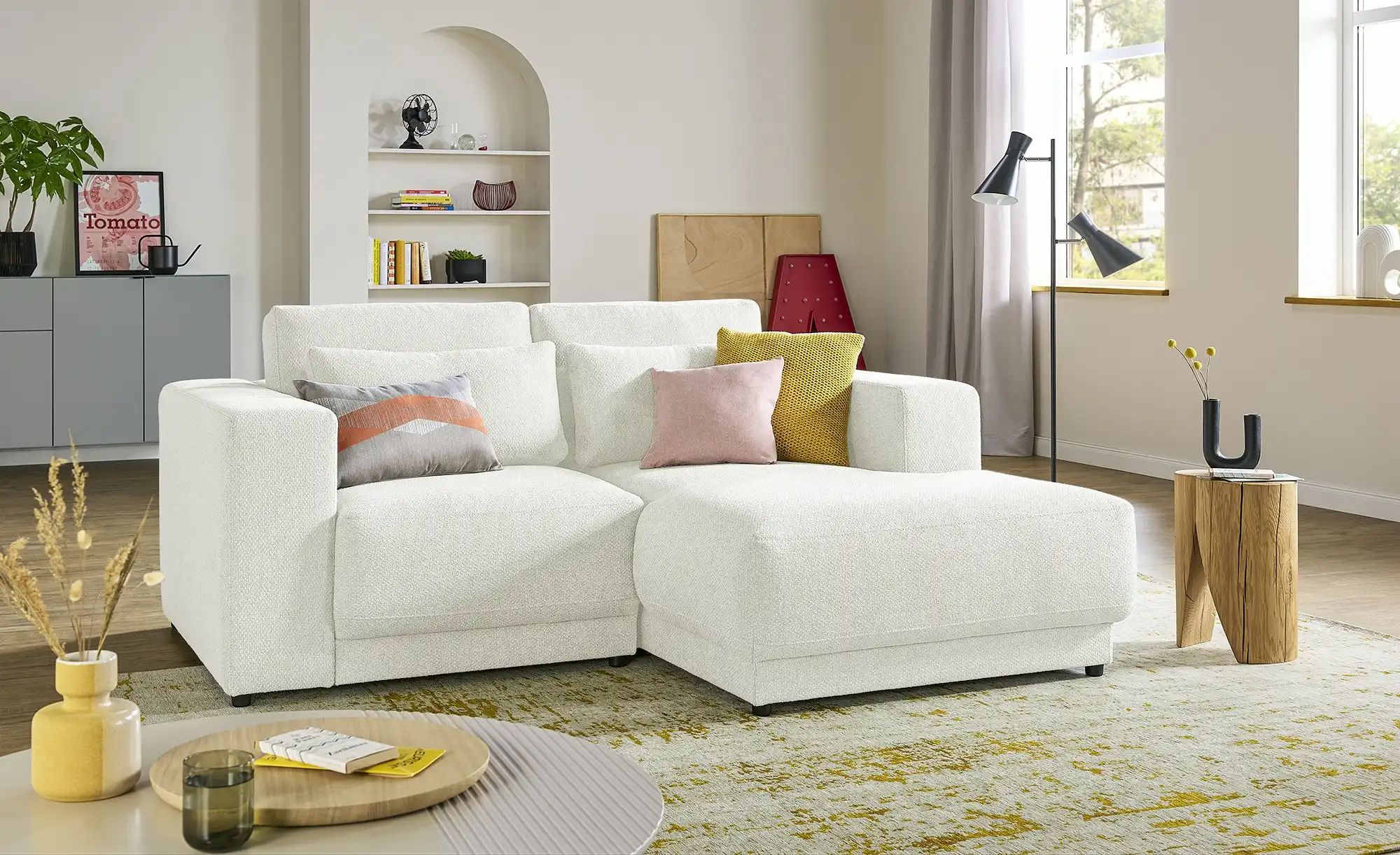 switch Ecksofa  Toora ¦ creme ¦ Maße (cm): B: 224 H: 96 T: 173 Polstermöbel günstig online kaufen