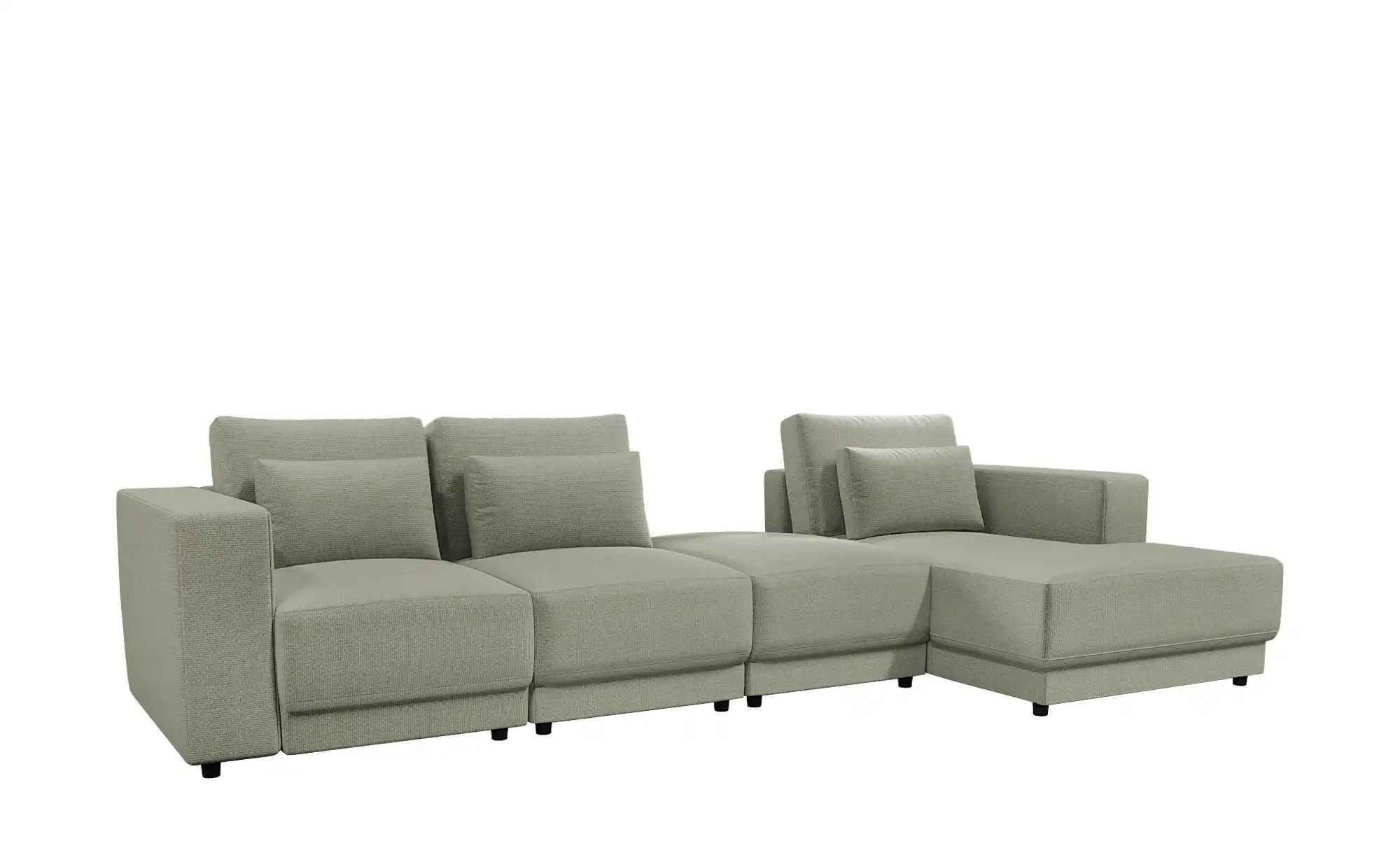 switch Ecksofa  Toora ¦ grün ¦ Maße (cm): B: 376 H: 96 T: 173 Polstermöbel günstig online kaufen