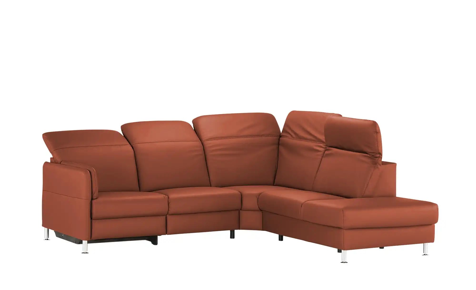 Thumbnail - meinSofa Leder-Ecksofa  Leon ¦ rot ¦ Maße (cm): B: 259 H: 83 T: 236.0 Polstermöbel > Sofas > 3-Sitzer - Höffner