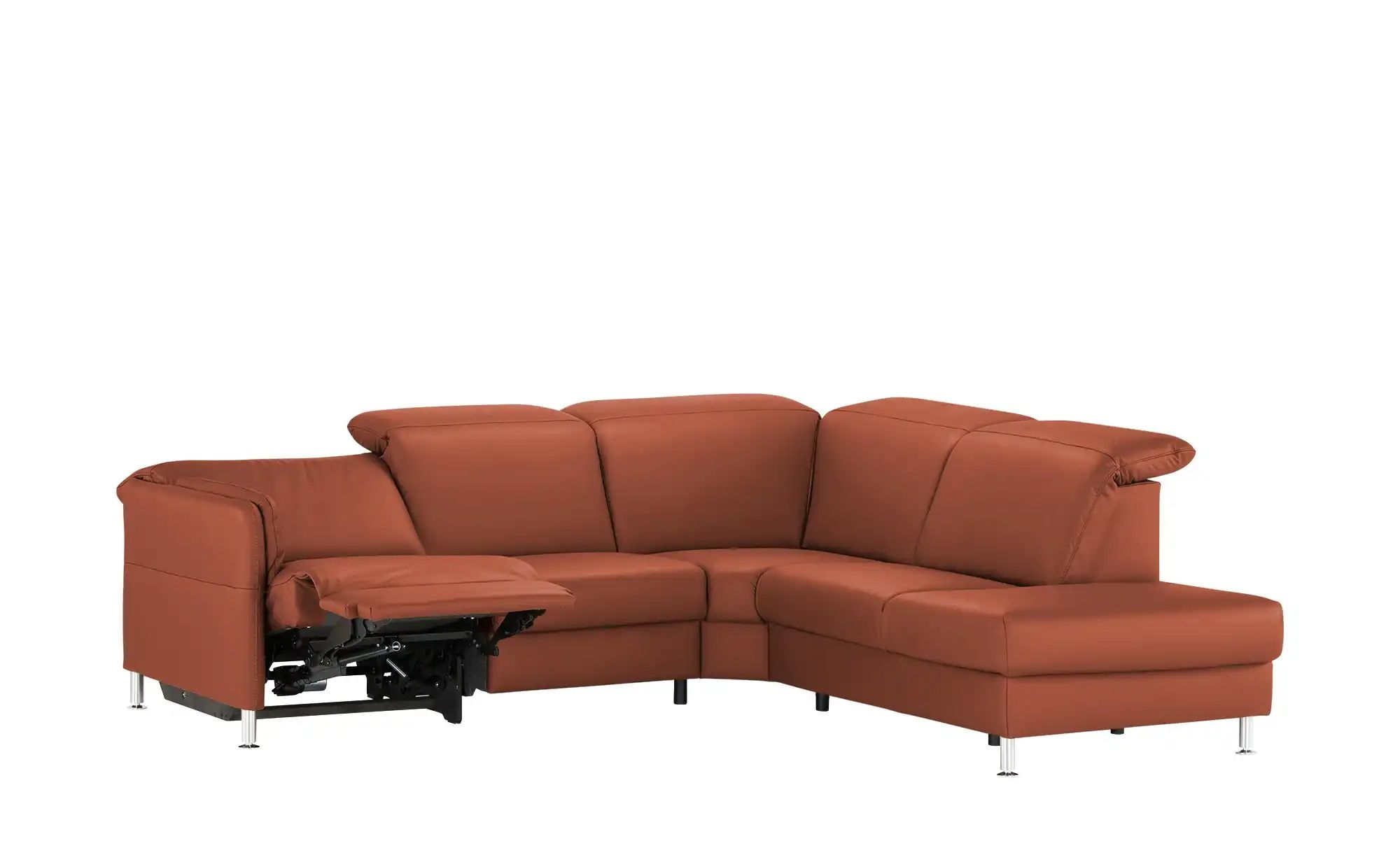Thumbnail - meinSofa Leder-Ecksofa  Leon ¦ rot ¦ Maße (cm): B: 259 H: 83 T: 236.0 Polstermöbel > Sofas > 3-Sitzer - Höffner