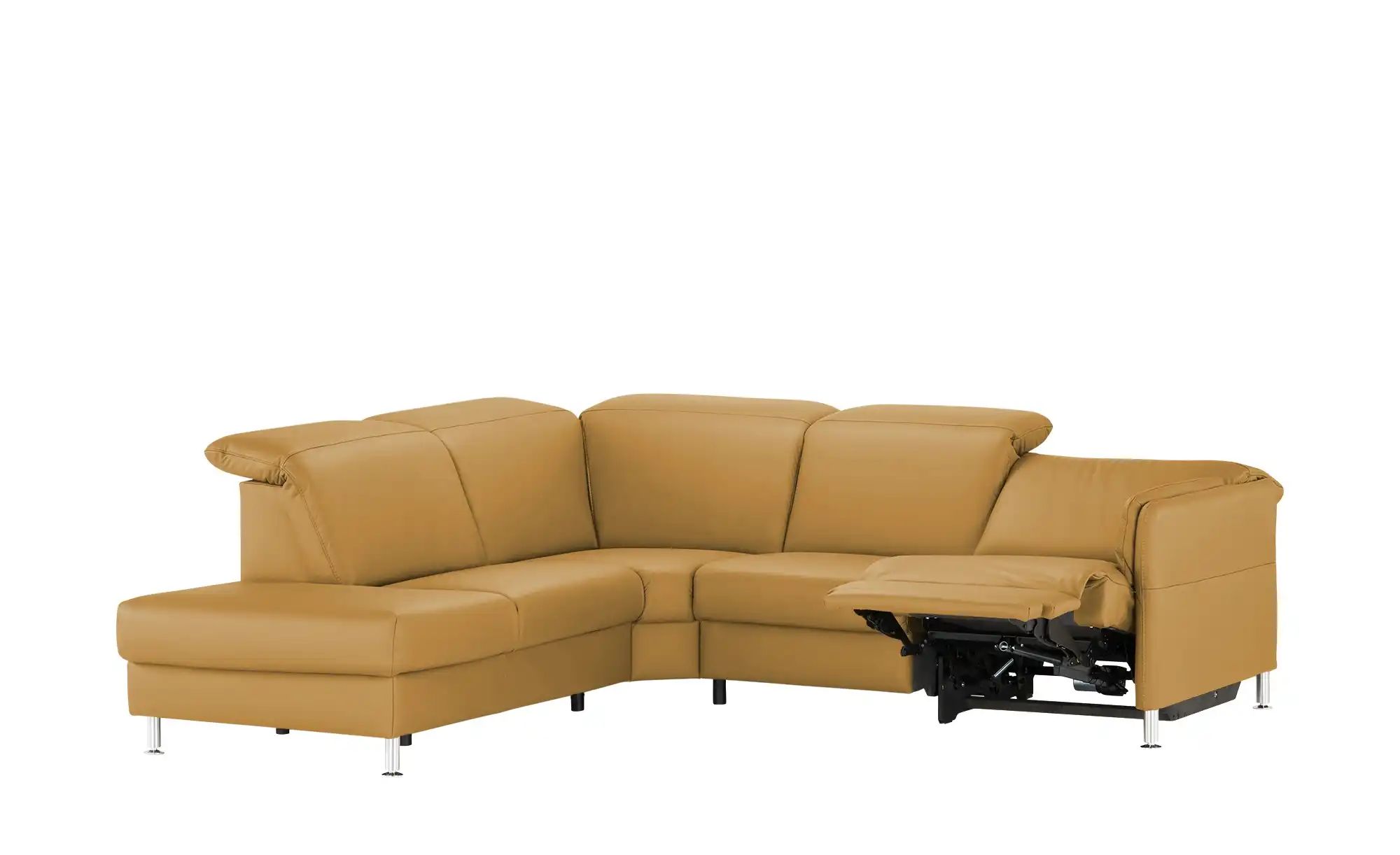 Thumbnail - meinSofa Leder-Ecksofa Leon ¦ gelb ¦ Maße (cm): B: 259 H: 83 T: 236.0 Polstermöbel > Sofas > Ecksofas - Höffner