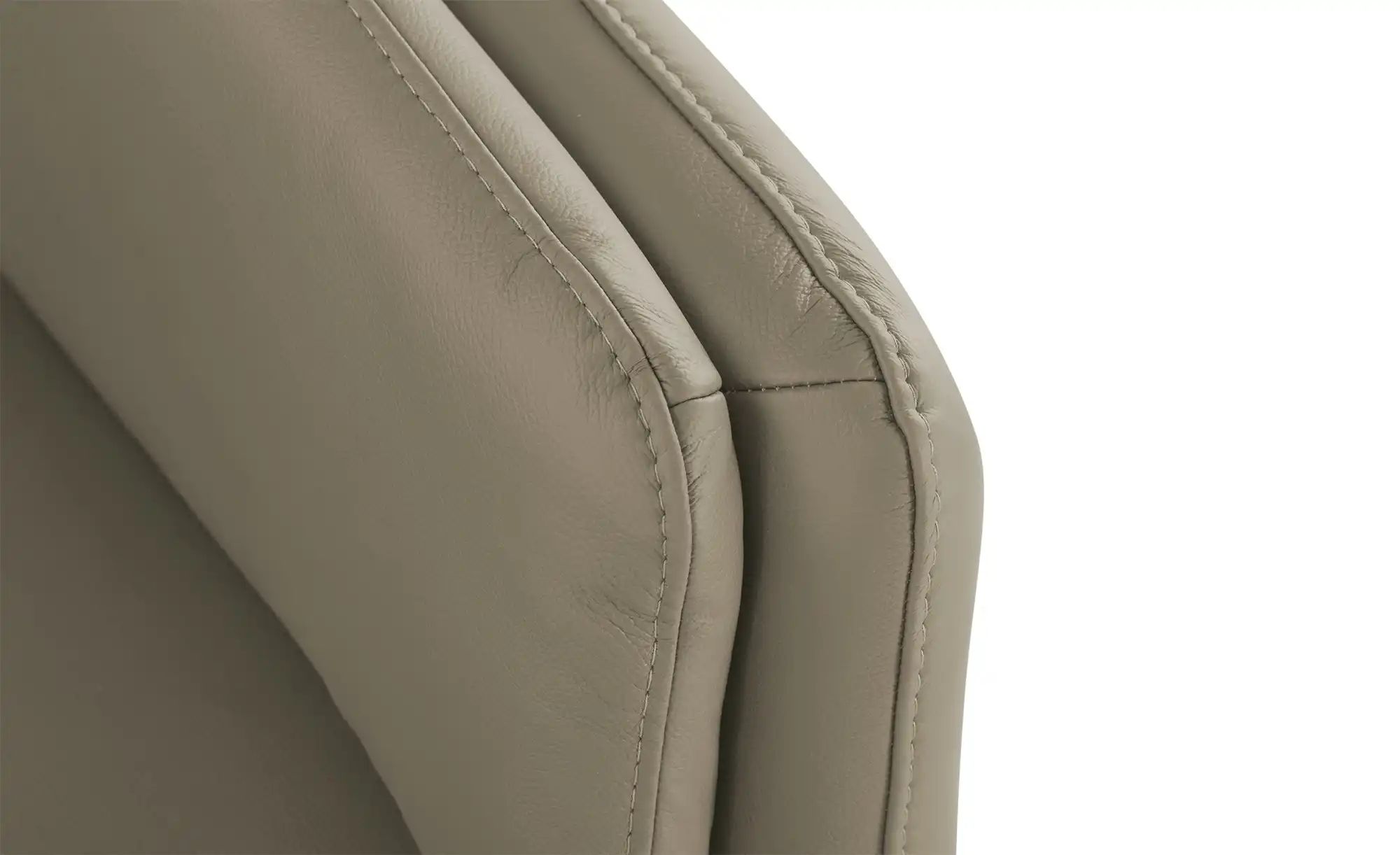 Thumbnail - meinSofa Leder-Ecksofa Leon ¦ grau ¦ Maße (cm): B: 259 H: 83 T: 236.0 Polstermöbel > Sofas > Ecksofas - Höffner