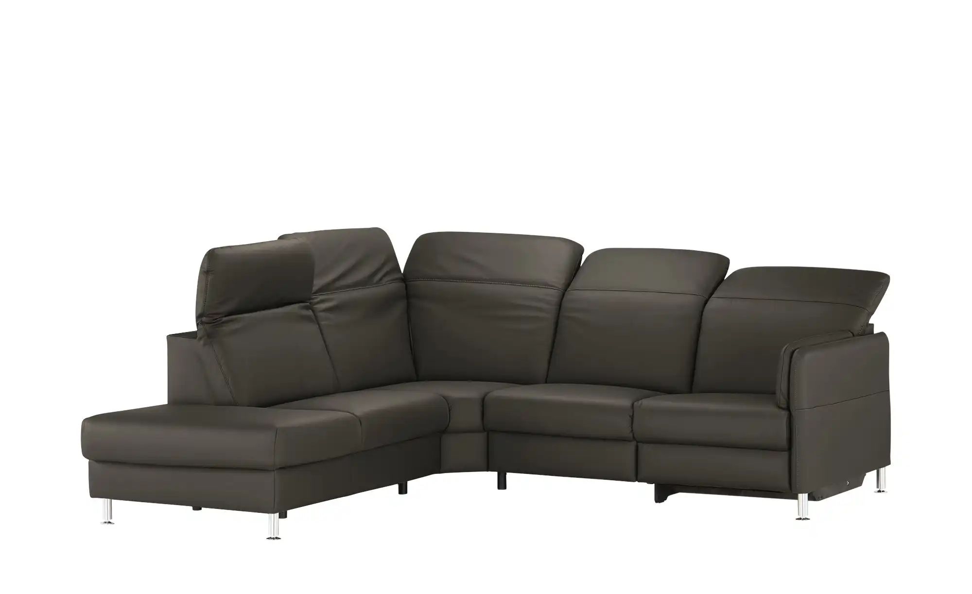 meinSofa Leder-Ecksofa  Leon ¦ braun ¦ Maße (cm): B: 259 H: 83 T: 236 Polst günstig online kaufen