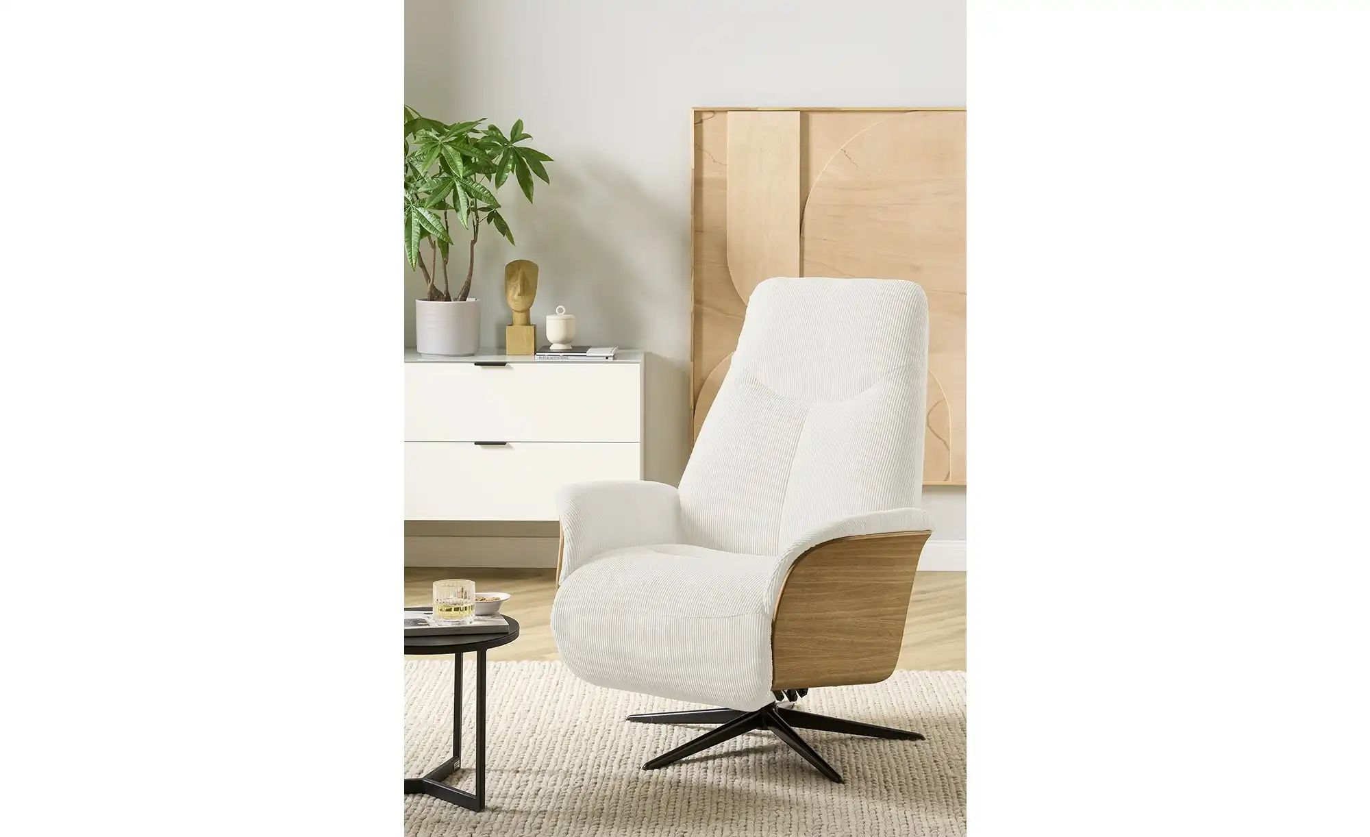 Thumbnail - SKAGEN STUDIO Relaxsessel  Mikkel ¦ creme ¦ Maße (cm): B: 81 H: 106 T: 82.0 Polstermöbel > Sessel > Fernsehsessel - Höff...