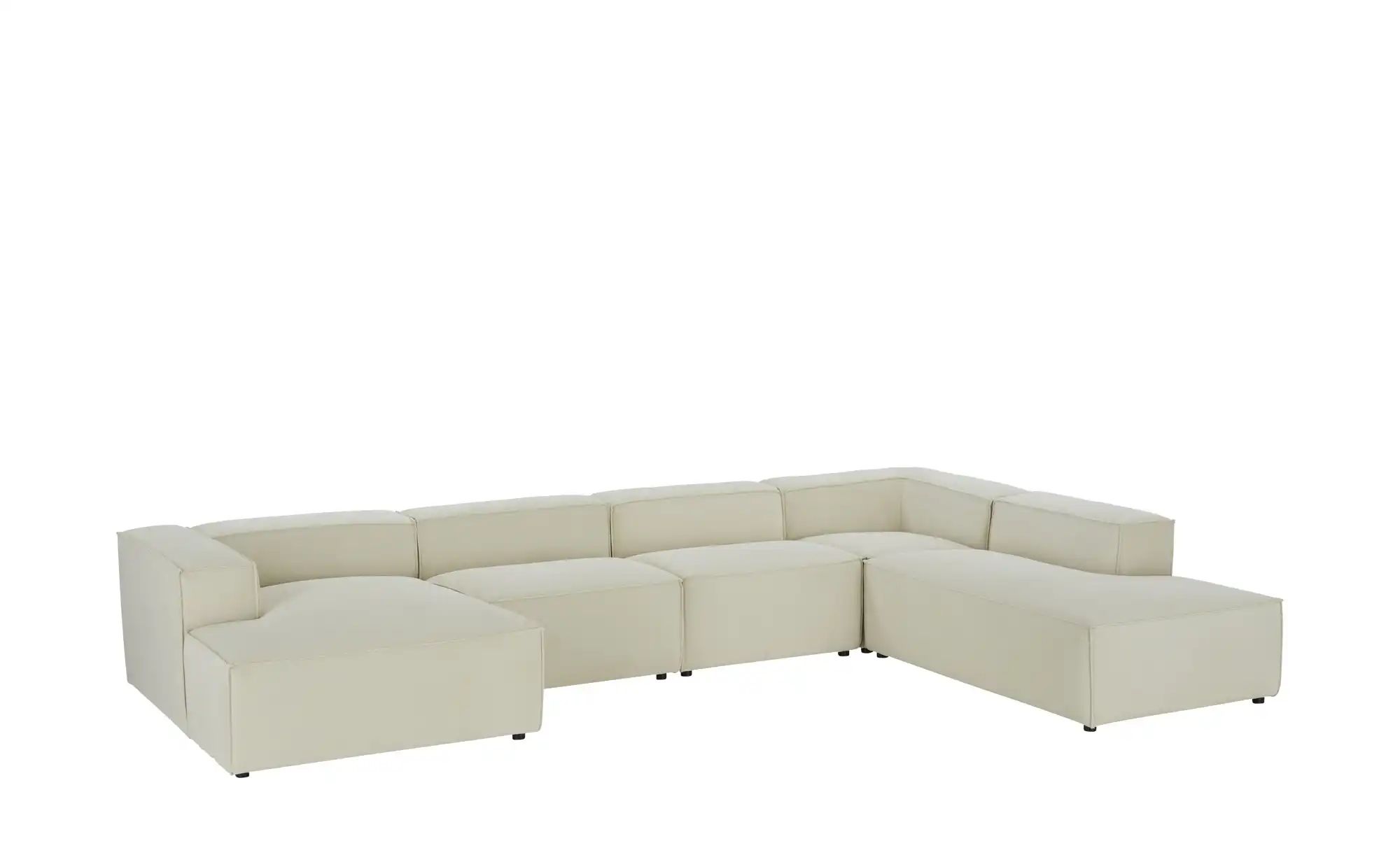 Wohnlandschaft   Relana  ¦ weiß ¦ Maße (cm): B: 395 H: 69 T: 245.0 Polsterm günstig online kaufen