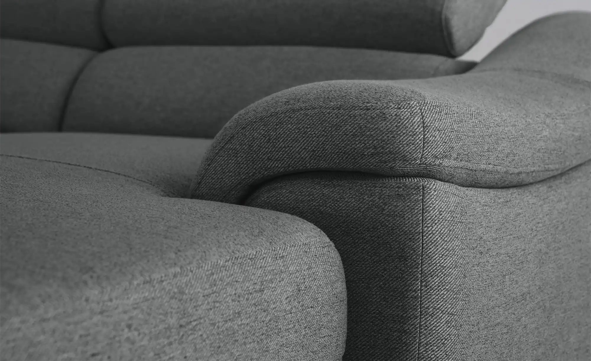 Thumbnail - switch Ecksofa Lavos ¦ grau ¦ Maße (cm): B: 346 H: 85 T: 221.0 Polstermöbel > Sofas > Wohnlandschaften - Höffner