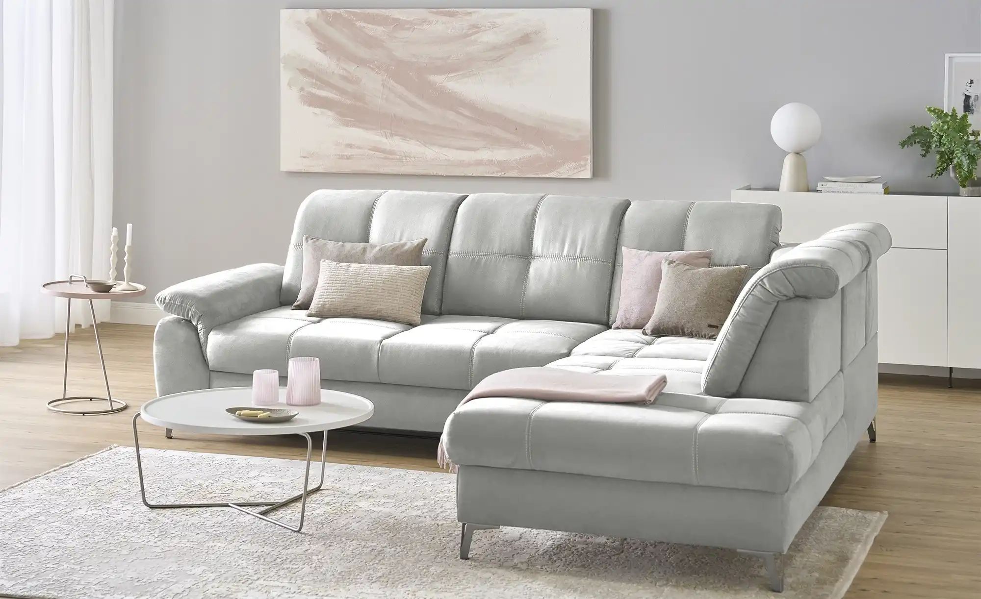 medium Ecksofa  Planova II ¦ grau ¦ Maße (cm): B: 282 H: 114 T: 241.0 Polst günstig online kaufen