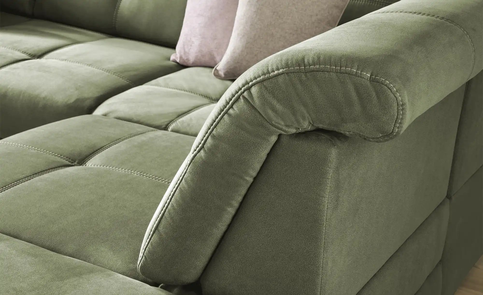 Thumbnail - medium Ecksofa Planova II ¦ grün ¦ Maße (cm): B: 282 H: 114 T: 241.0 Polstermöbel > Sofas > Ecksofas - Höffner