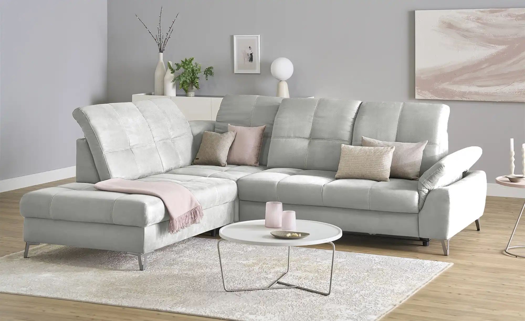 medium Ecksofa  Planova II ¦ grau ¦ Maße (cm): B: 282 H: 114 T: 241.0 Polst günstig online kaufen