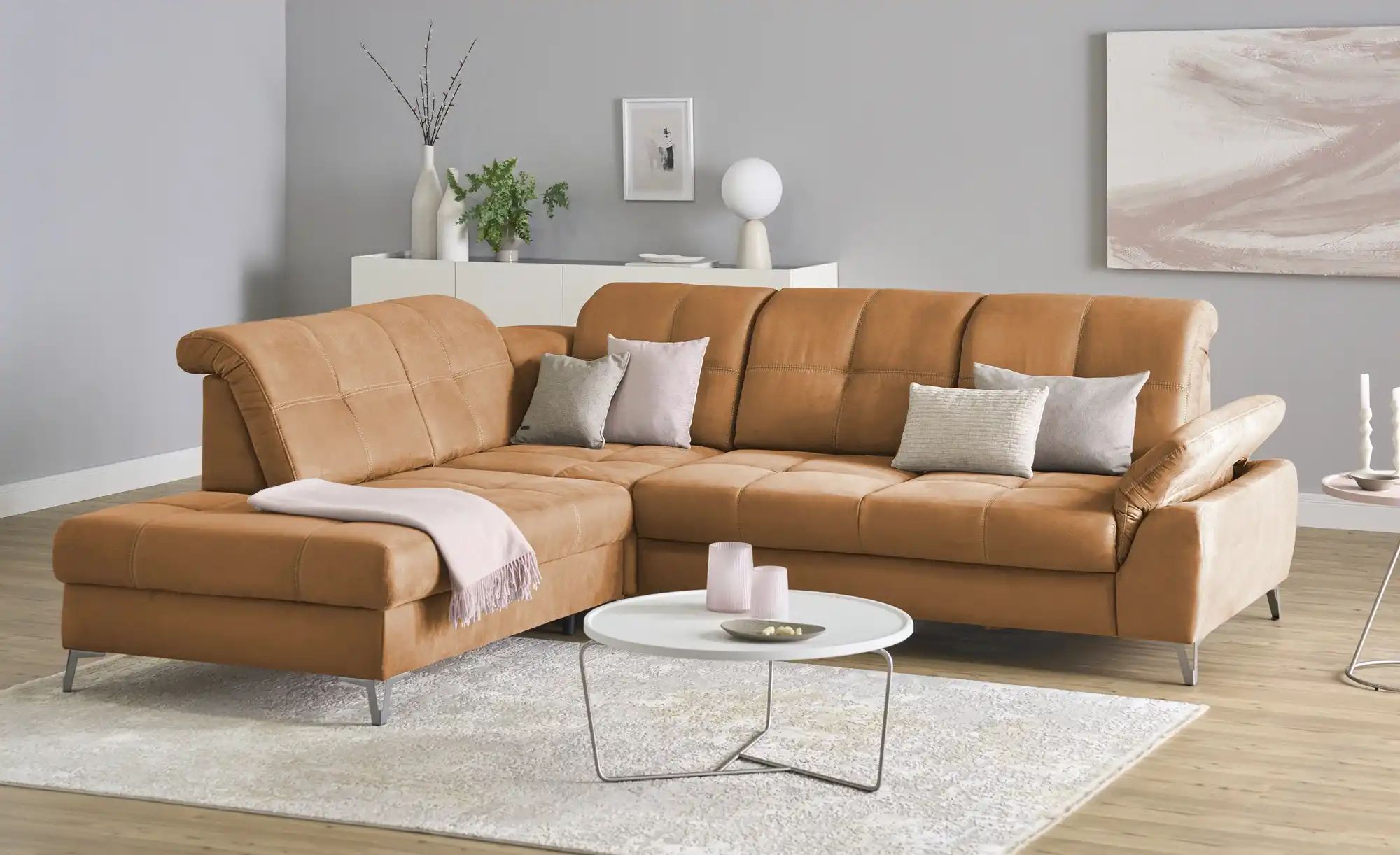 medium Ecksofa  Planova II ¦ gelb ¦ Maße (cm): B: 282 H: 114 T: 241 Polster günstig online kaufen