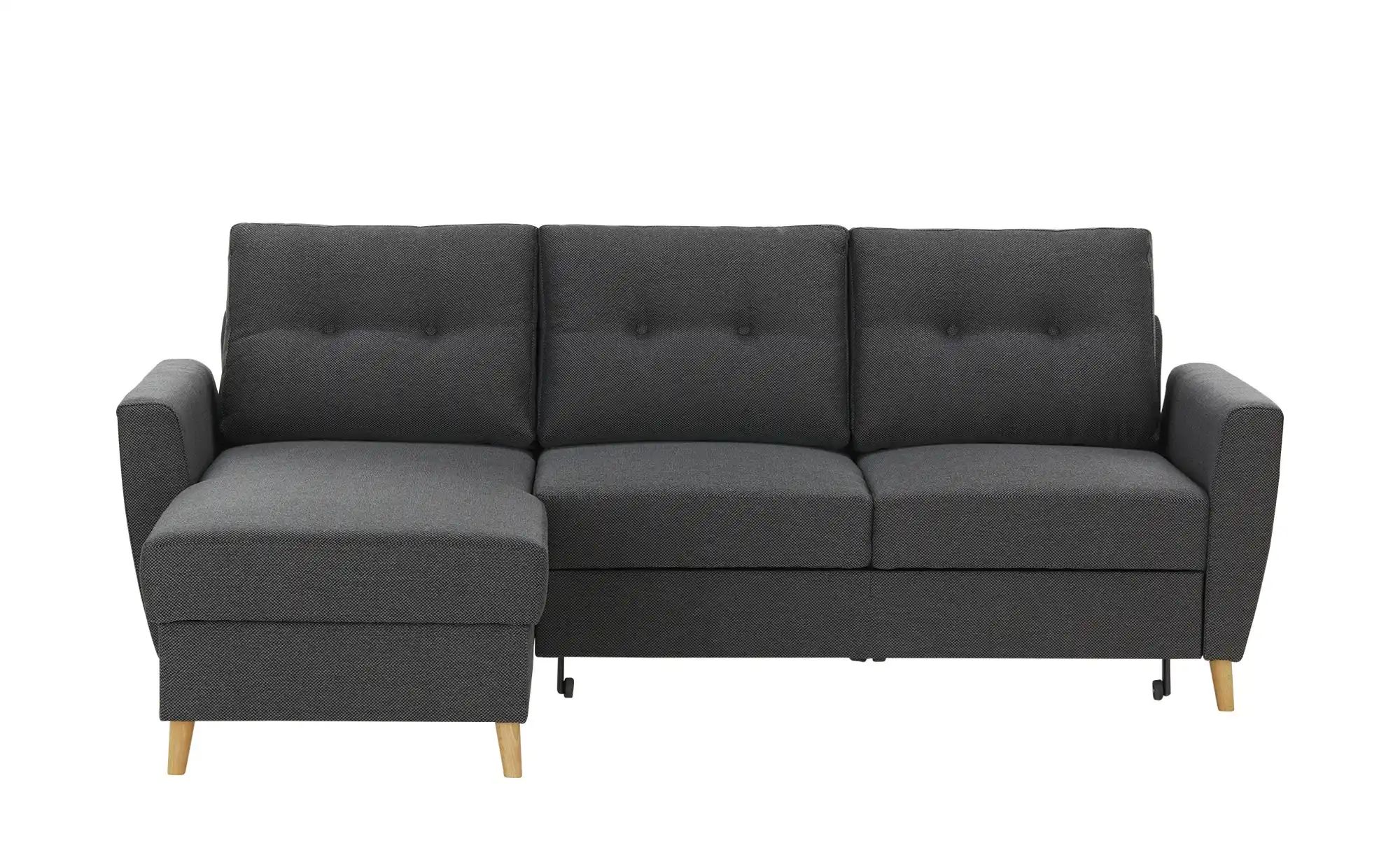 Ecksofa  Carla ¦ grau ¦ Maße (cm): B: 230 H: 93 T: 159 Polstermöbel > Sofas günstig online kaufen