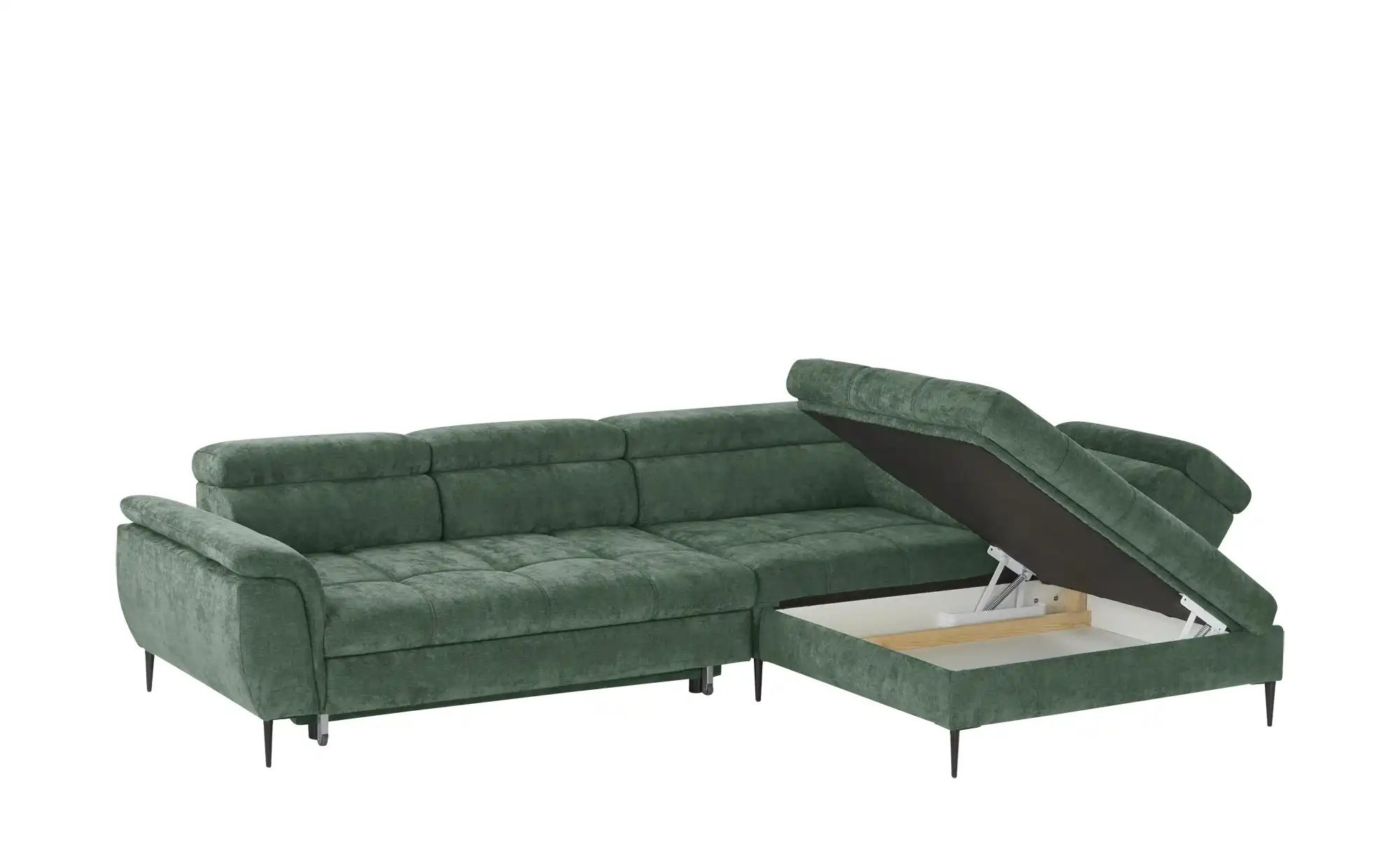 switch Ecksofa  Denver ¦ grün ¦ Maße (cm): B: 290 H: 94 T: 217.0 Polstermöb günstig online kaufen