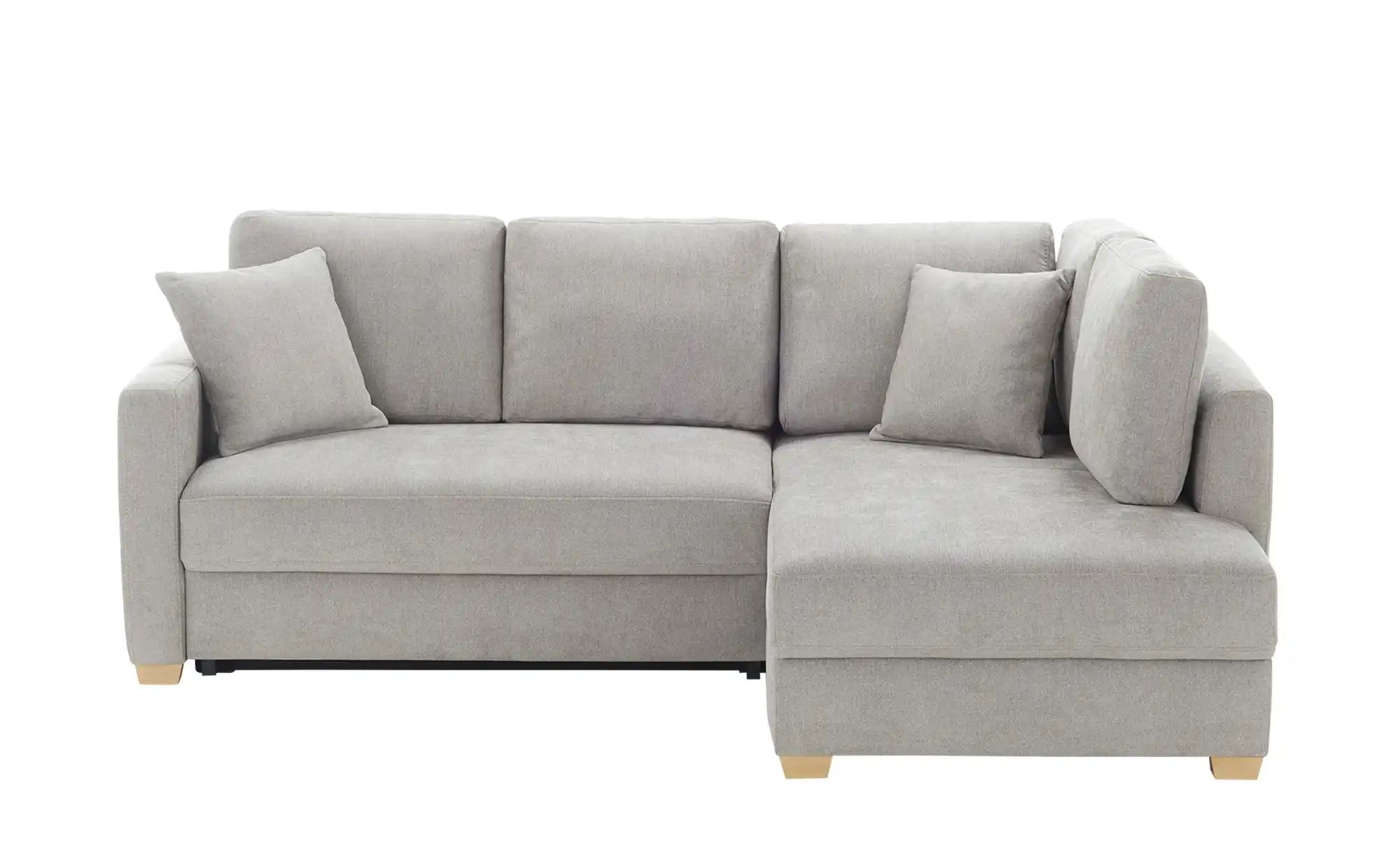bobb Ecksofa mit Boxspringpolsterung  Lisa de Luxe ¦ grau ¦ Maße (cm): B: 2 günstig online kaufen
