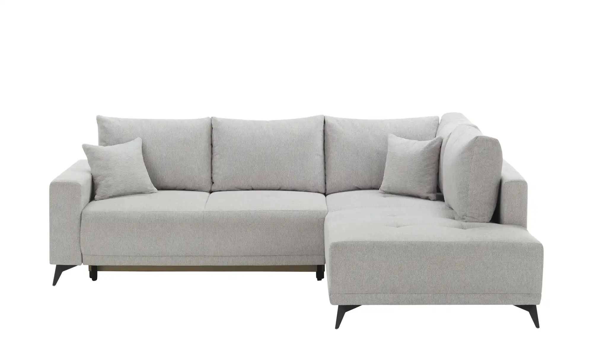 Ecksofa  Mango ¦ grau ¦ Maße (cm): B: 269 H: 90 T: 218.0 Polstermöbel > Sof günstig online kaufen