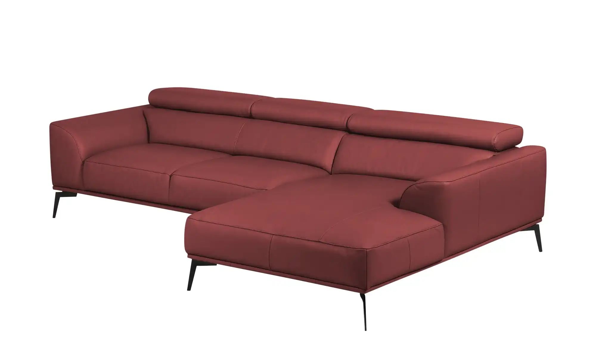 Thumbnail - Ravensberger Werkstätten Ecksofa  Atlanta ¦ rot ¦ Maße (cm): B: 283 H: 92 T: 173.0 Polstermöbel > Sofas > Ecksofas - Höf...