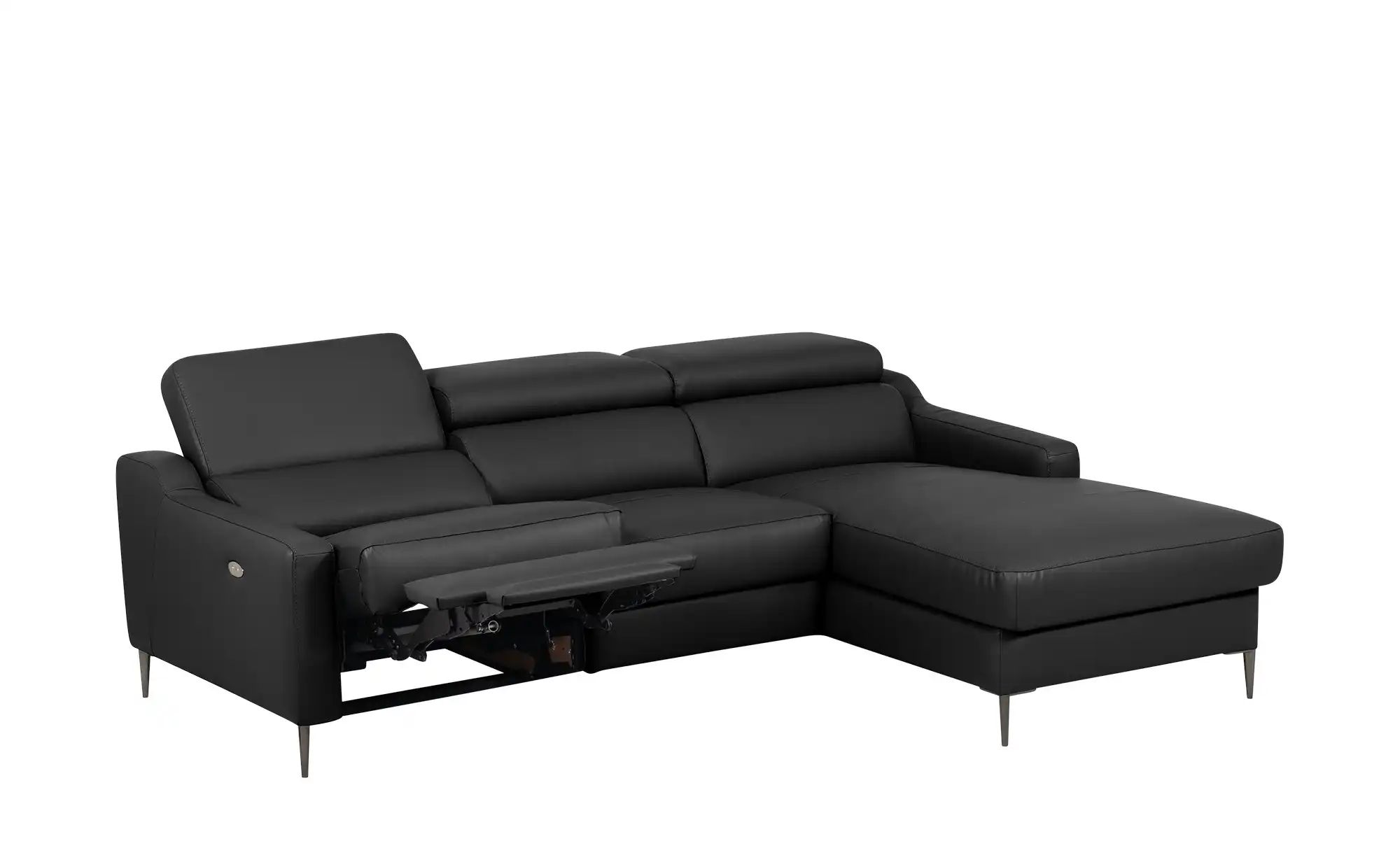 uno Ecksofa  Malmo ¦ schwarz ¦ Maße (cm): B: 230 H: 96 T: 179 Polstermöbel günstig online kaufen