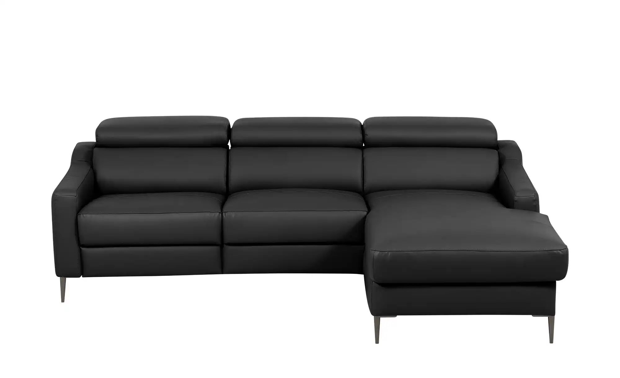 uno Ecksofa  Malmo ¦ schwarz ¦ Maße (cm): B: 230 H: 96 T: 179.0 Polstermöbe günstig online kaufen