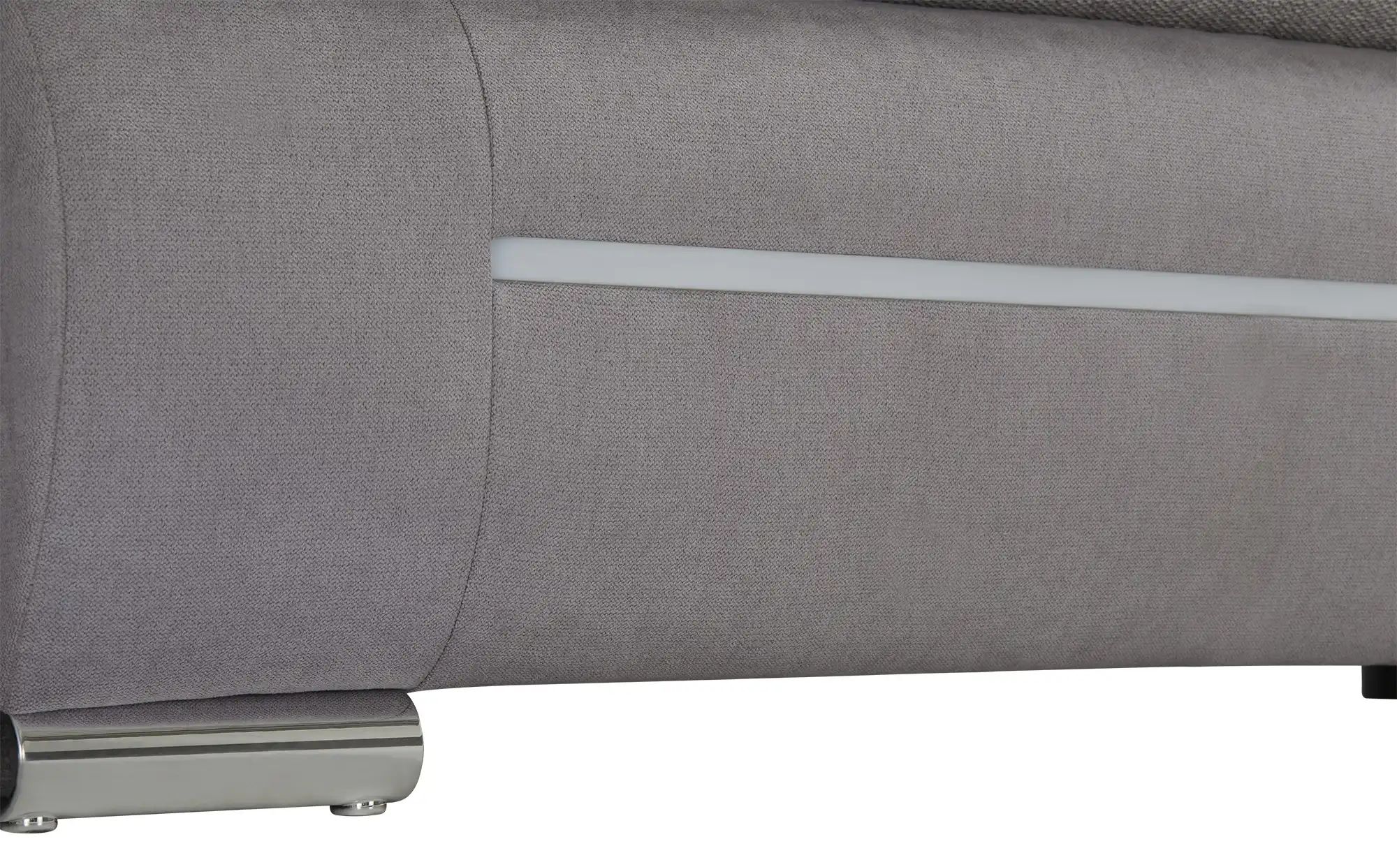Thumbnail - Ecksofa mit LED Beleuchtung Emma ¦ grau ¦ Maße (cm): B: 280 H: 96 T: 184.0 Polstermöbel > Sofas > Ecksofas - Höffner