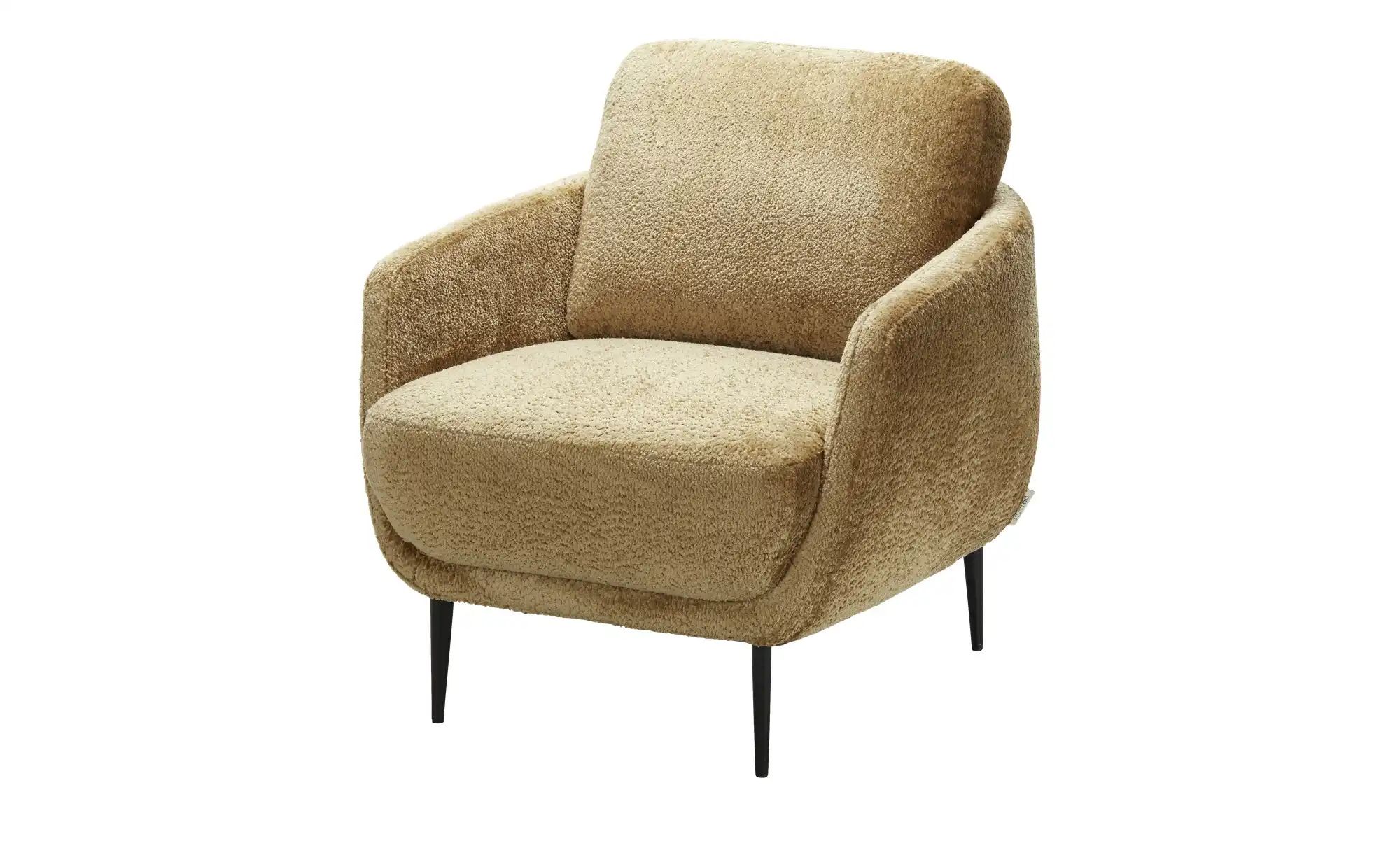 Thumbnail - Jette Home Sessel Polly ¦ gold ¦ Maße (cm): B: 78 H: 80 T: 90.0 Polstermöbel > Sessel > Polstersessel - Höffner