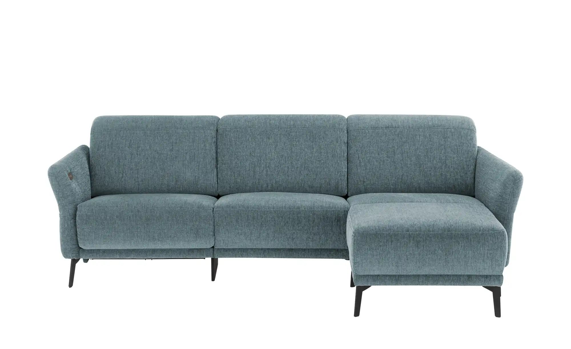 Ecksofa  New York ¦ blau ¦ Maße (cm): B: 251 H: 85 T: 179 Polstermöbel > So günstig online kaufen