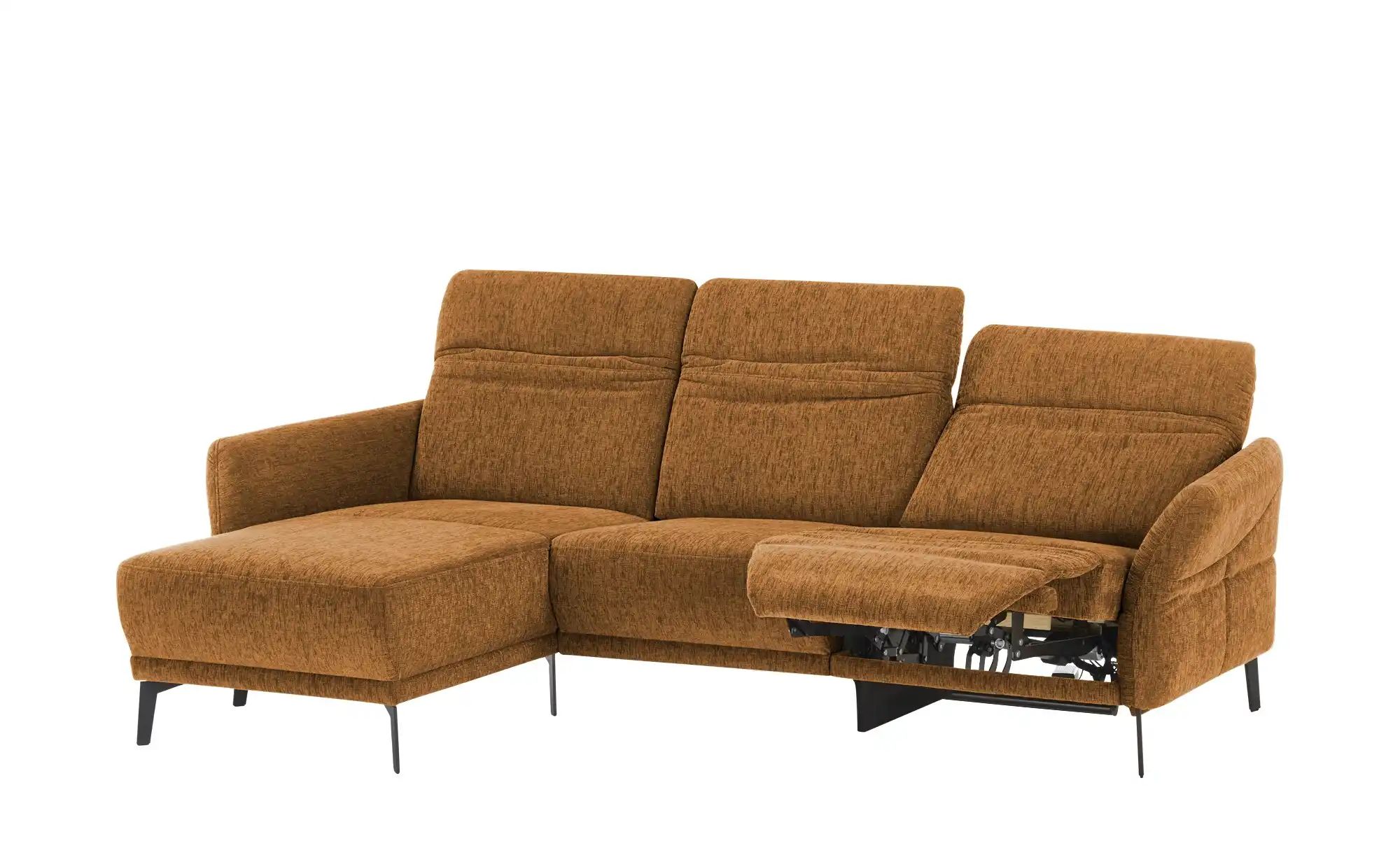 Ecksofa  New York ¦ kupfer ¦ Maße (cm): B: 251 H: 85 T: 179 Polstermöbel > günstig online kaufen