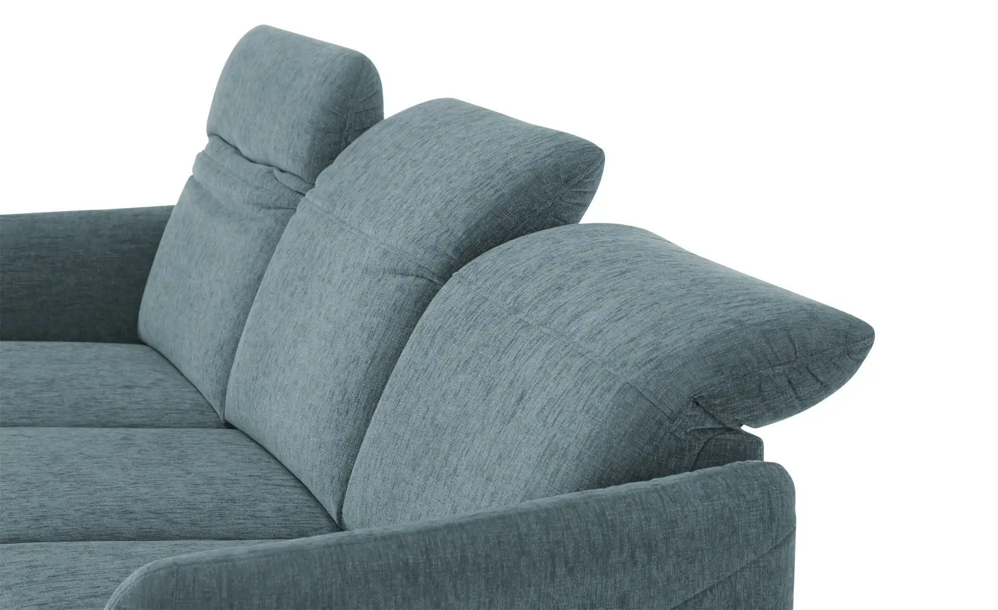 Ecksofa  New York ¦ blau ¦ Maße (cm): B: 251 H: 85 T: 179 Polstermöbel > So günstig online kaufen