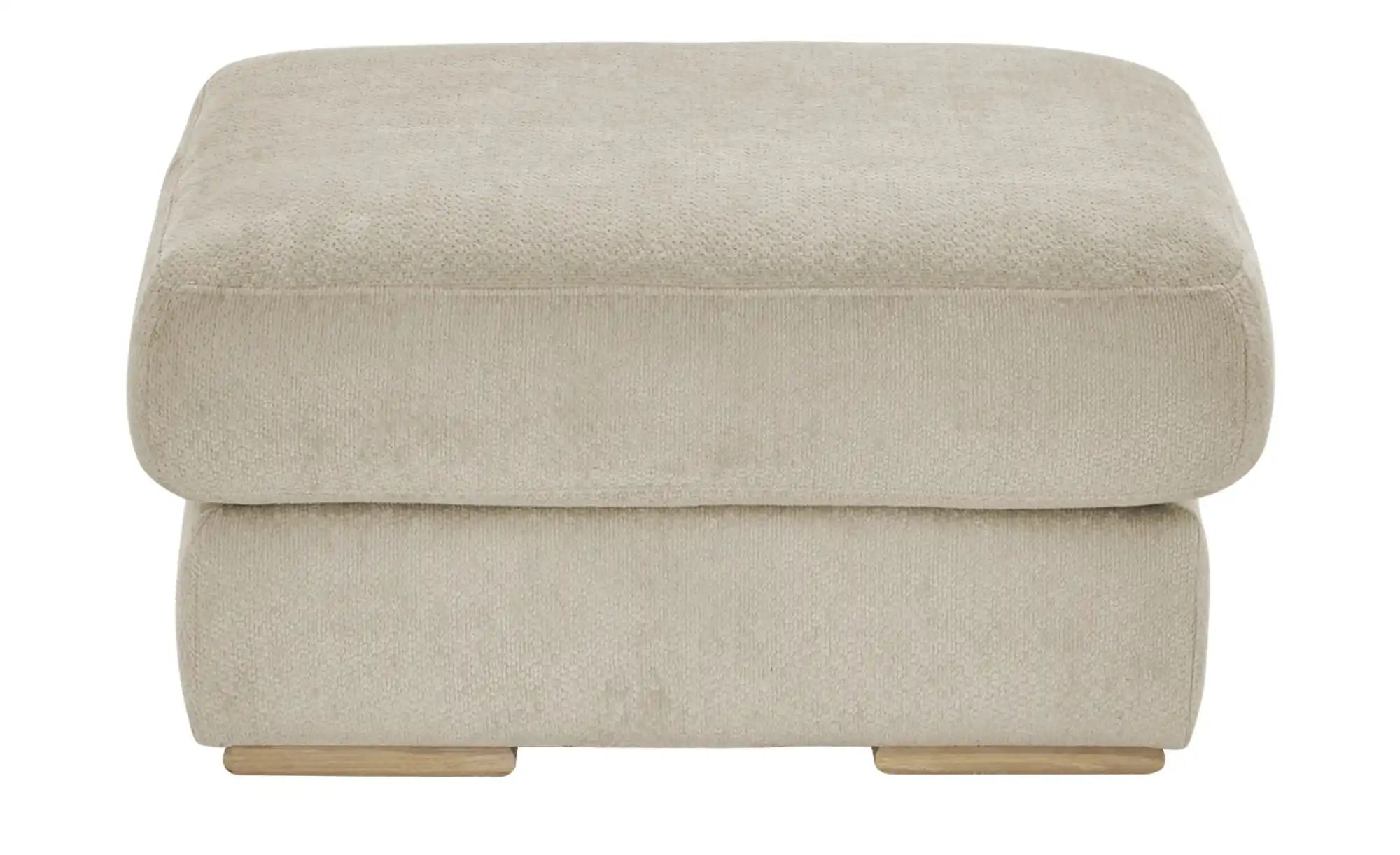 Thumbnail - SKAGEN STUDIO Hocker  Solveig ¦ beige ¦ Maße (cm): B: 83 H: 42 T: 63.0 Polstermöbel > Hocker - Höffner