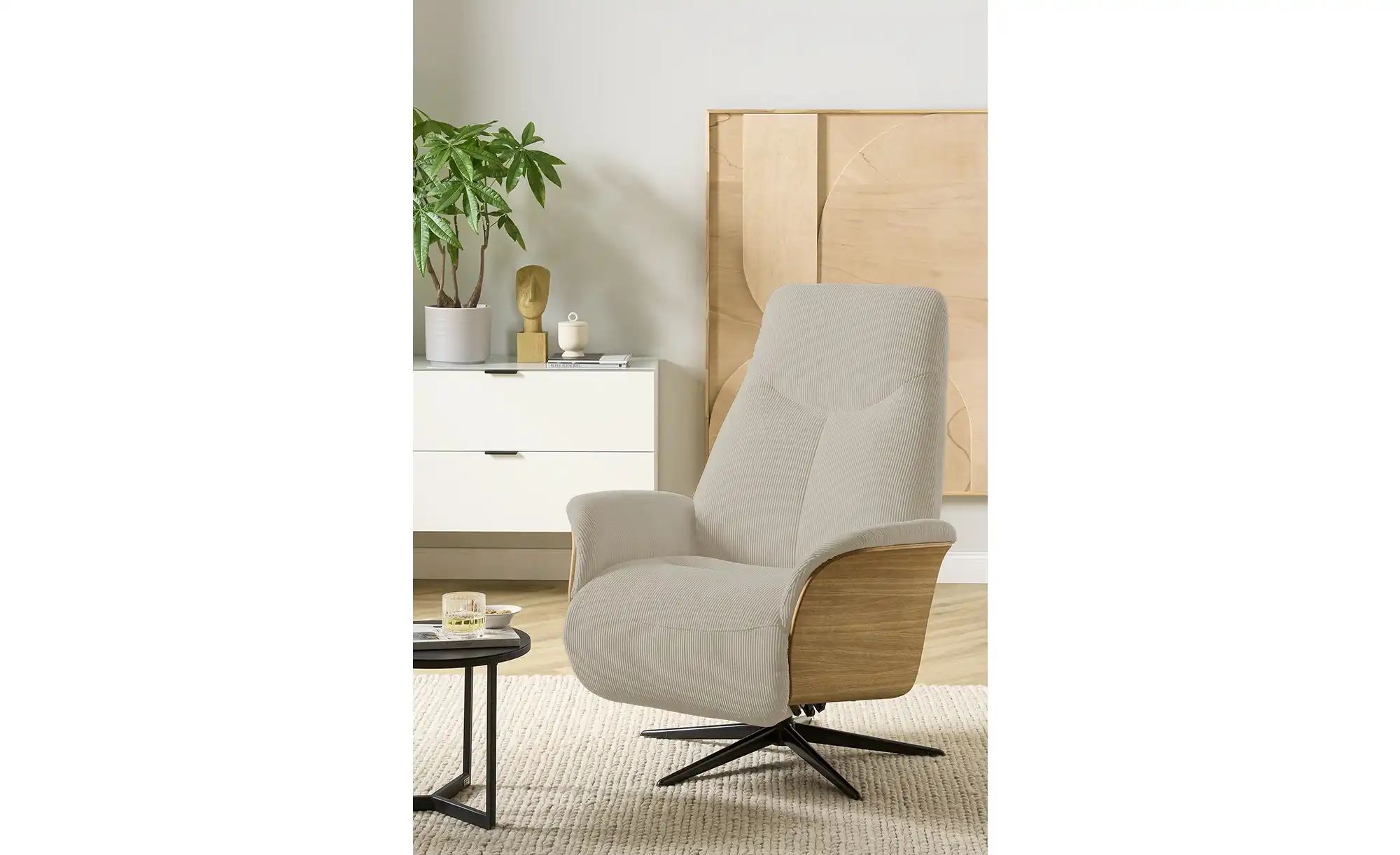 Thumbnail - SKAGEN STUDIO Relaxsessel  Mikkel ¦ beige ¦ Maße (cm): B: 81 H: 106 T: 82.0 Polstermöbel > Sessel > Fernsehsessel - Höff...