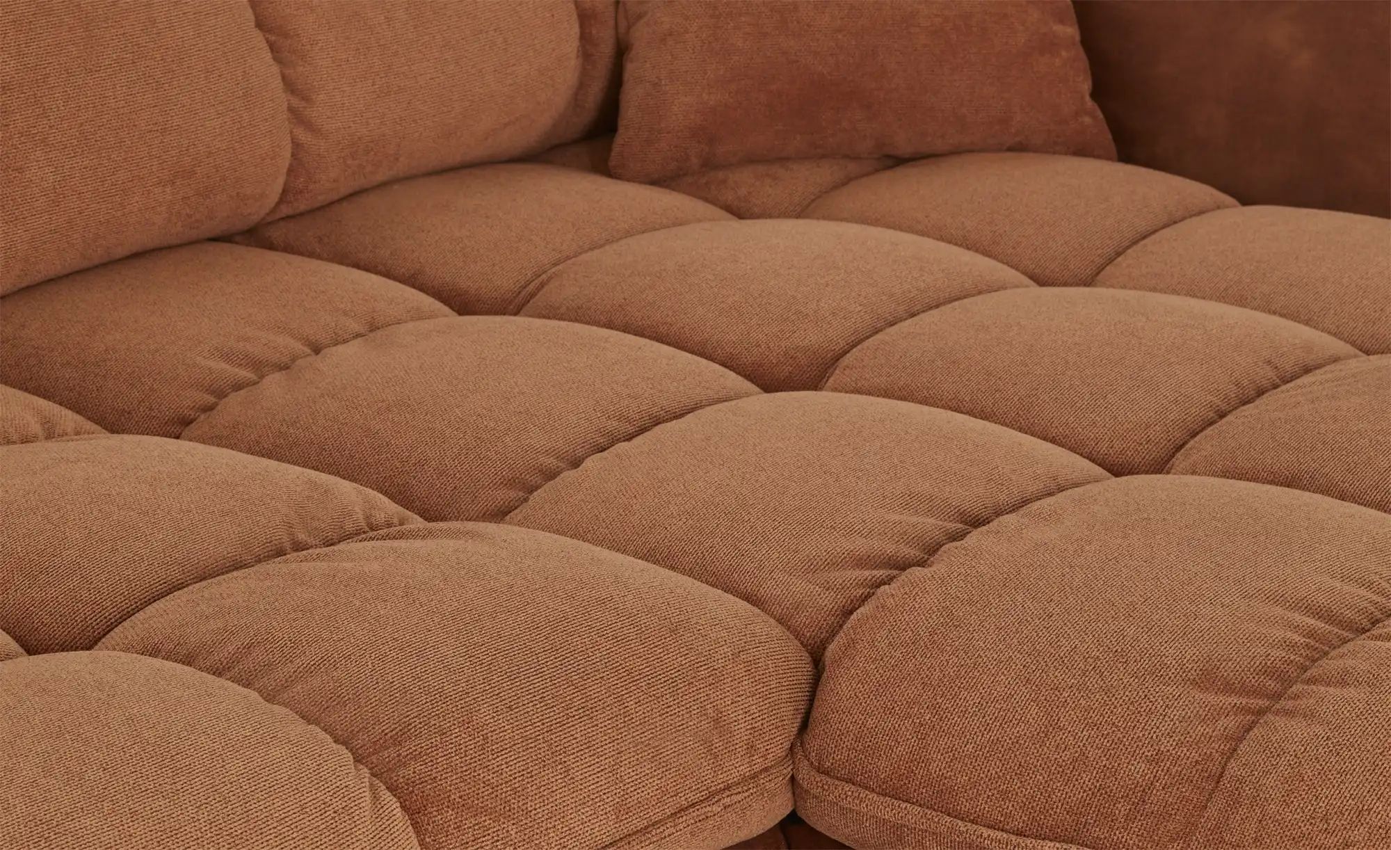 bobb Ecksofa  Arianna XL ¦ kupfer ¦ Maße (cm): B: 275 H: 90 T: 196 Polsterm günstig online kaufen