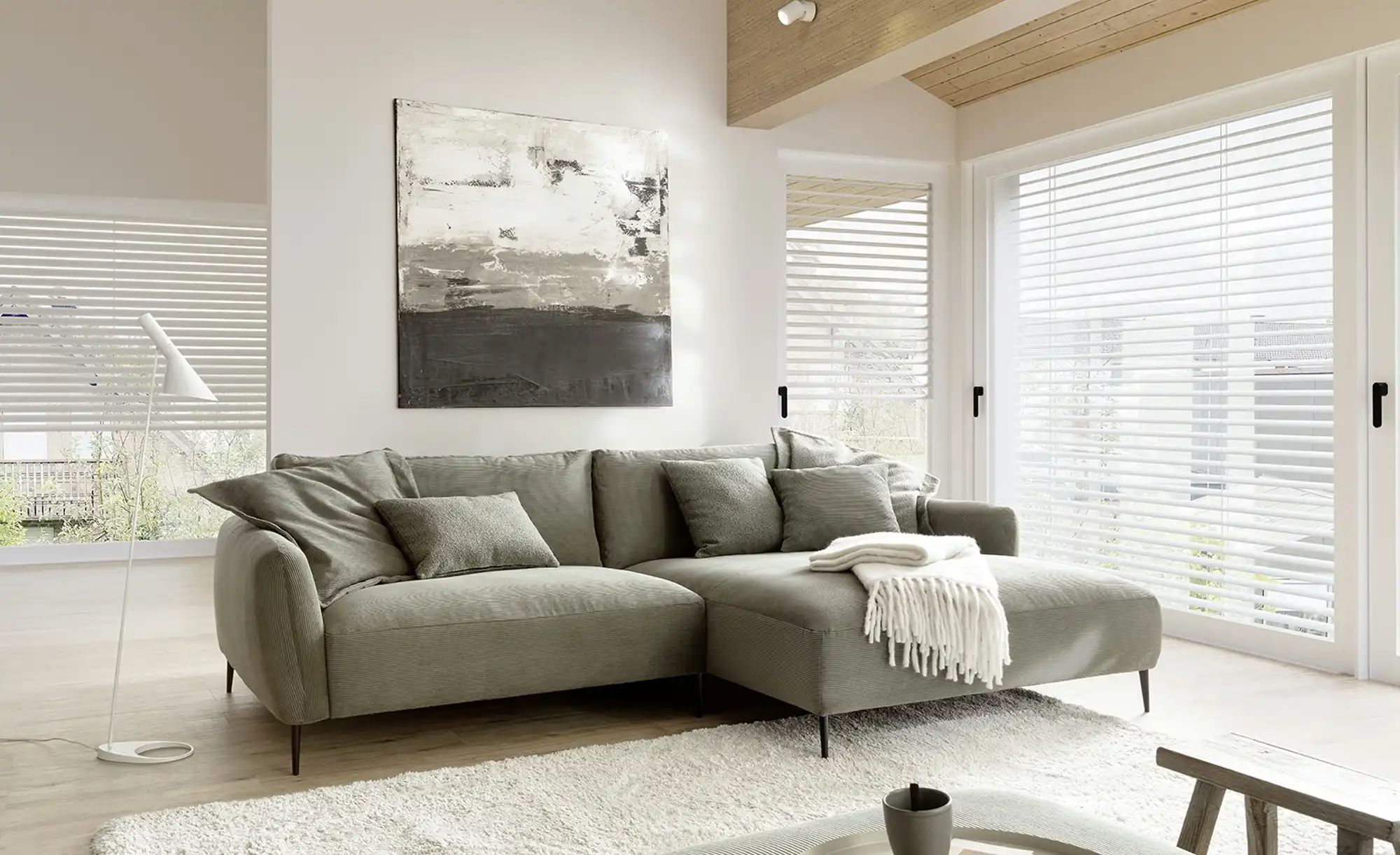 Jette Home Ecksofa  Inside ¦ grün ¦ Maße (cm): B: 279 H: 84 T: 188.0 Polste günstig online kaufen