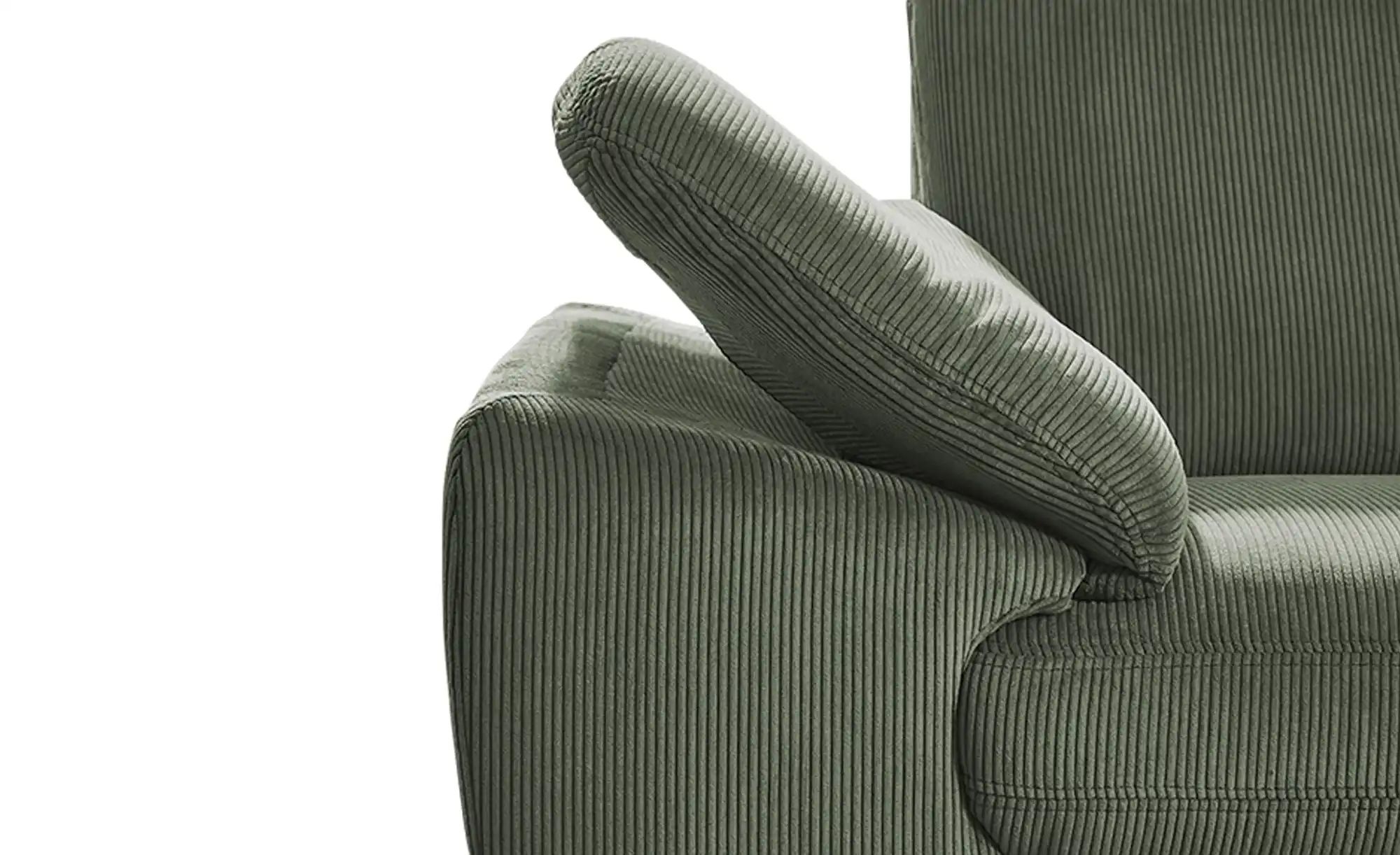 Thumbnail - meinSofa Ecksofa Raica-S ¦ grün ¦ Maße (cm): B: 266 H: 91 T: 243.0 Polstermöbel > Sofas > Ecksofas - Höffner