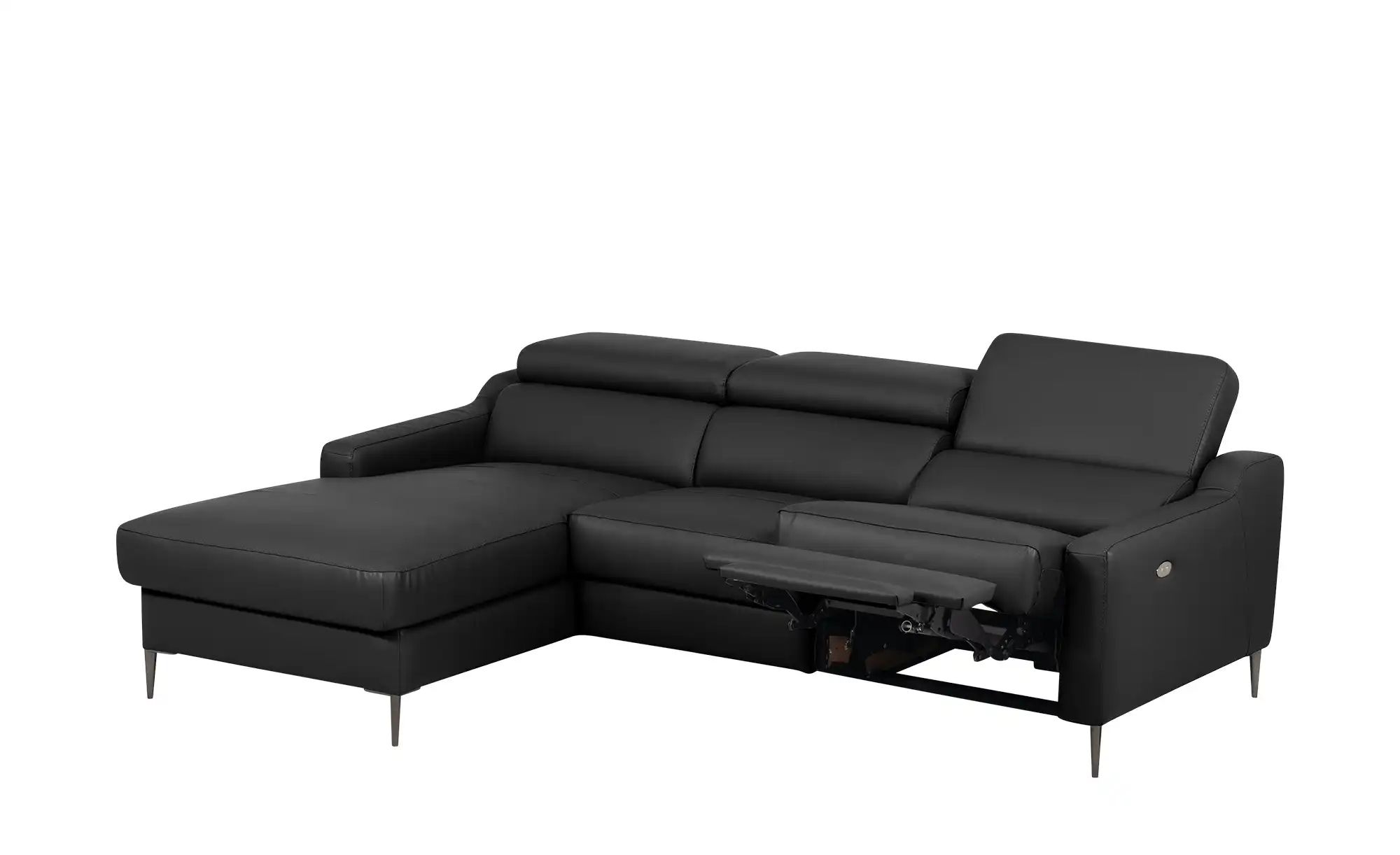 uno Ecksofa  Malmo ¦ schwarz ¦ Maße (cm): B: 230 H: 96 T: 179 Polstermöbel günstig online kaufen